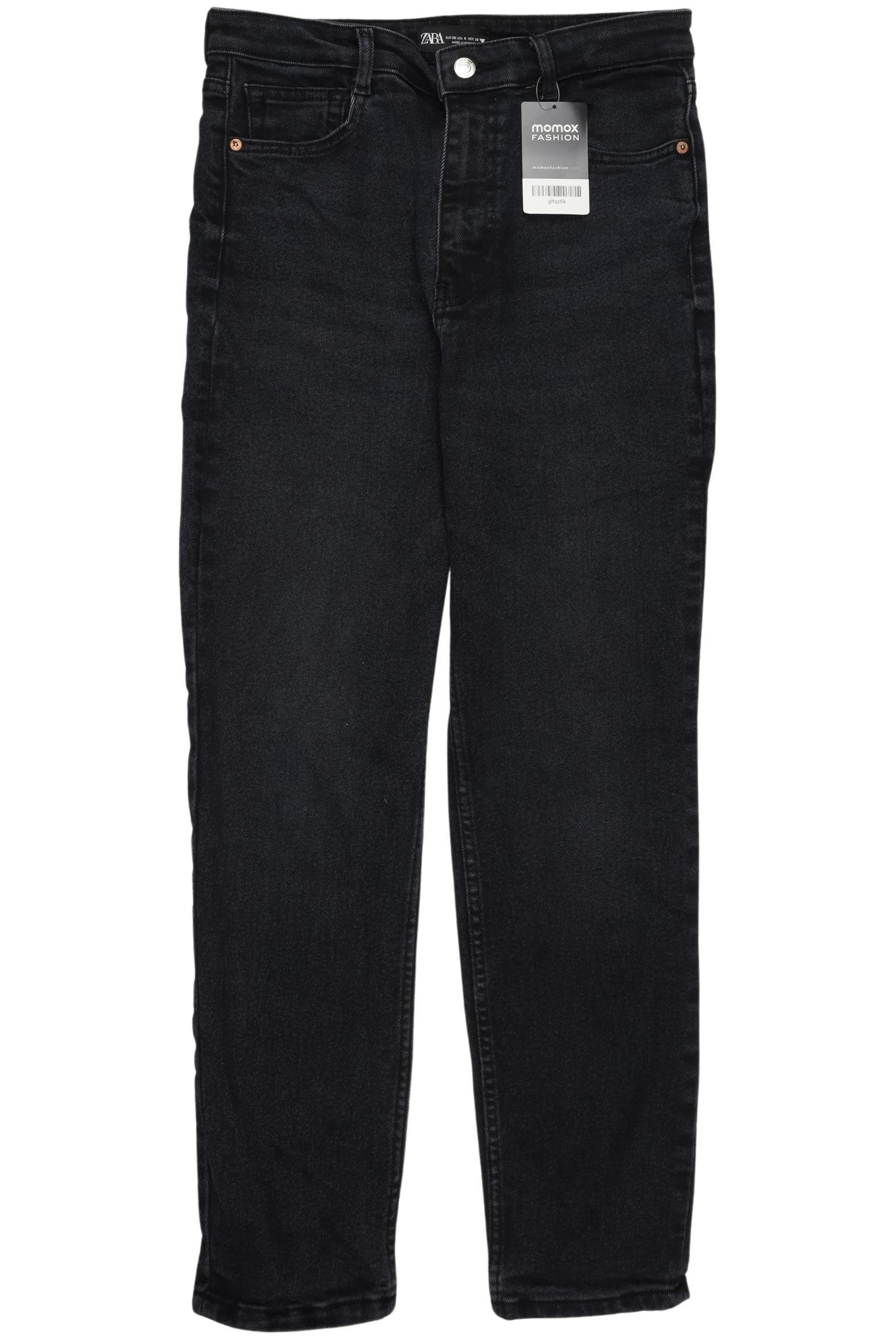 

Zara Damen Jeans, schwarz, Gr. 38