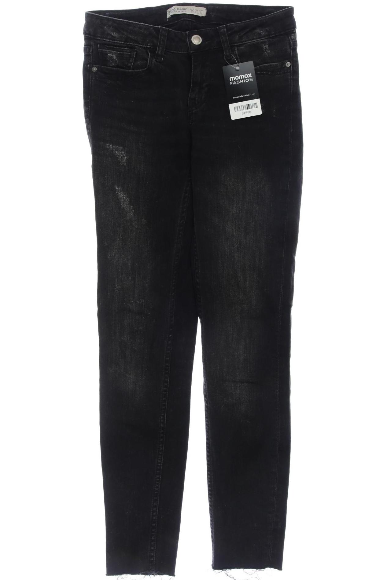 

Zara Damen Jeans, schwarz, Gr. 34