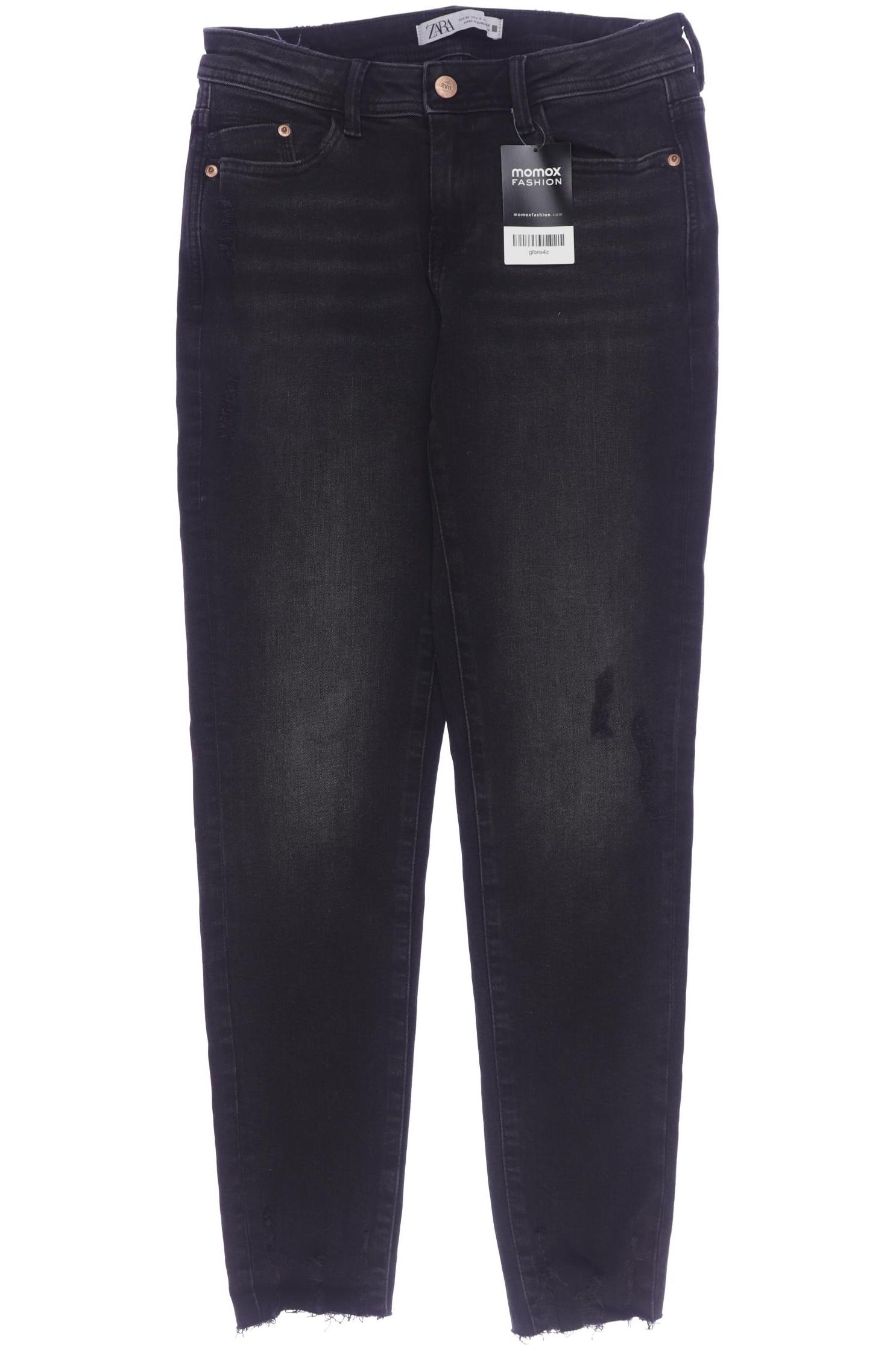 

Zara Damen Jeans, schwarz, Gr. 36