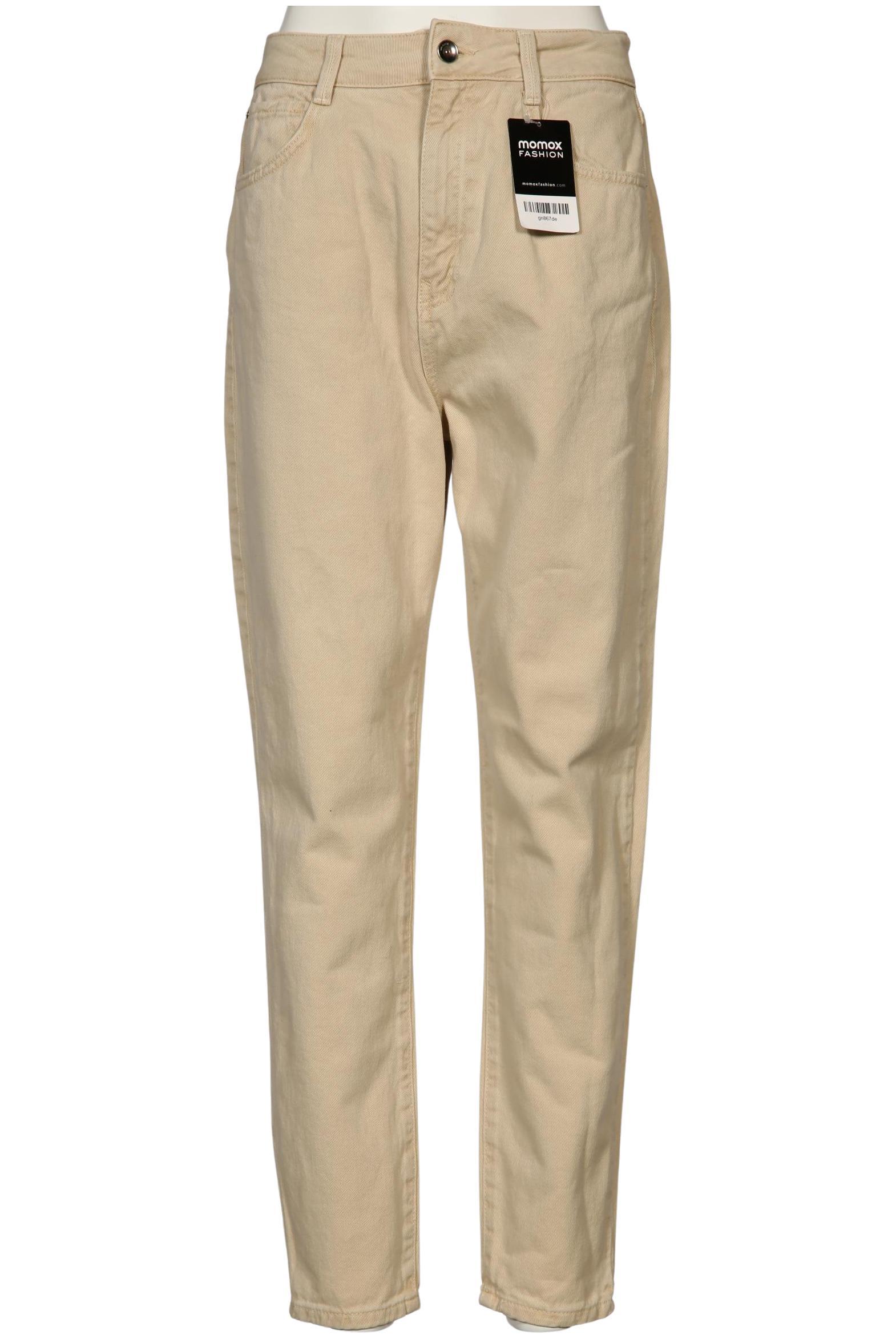 

Zara Damen Jeans, beige, Gr. 38