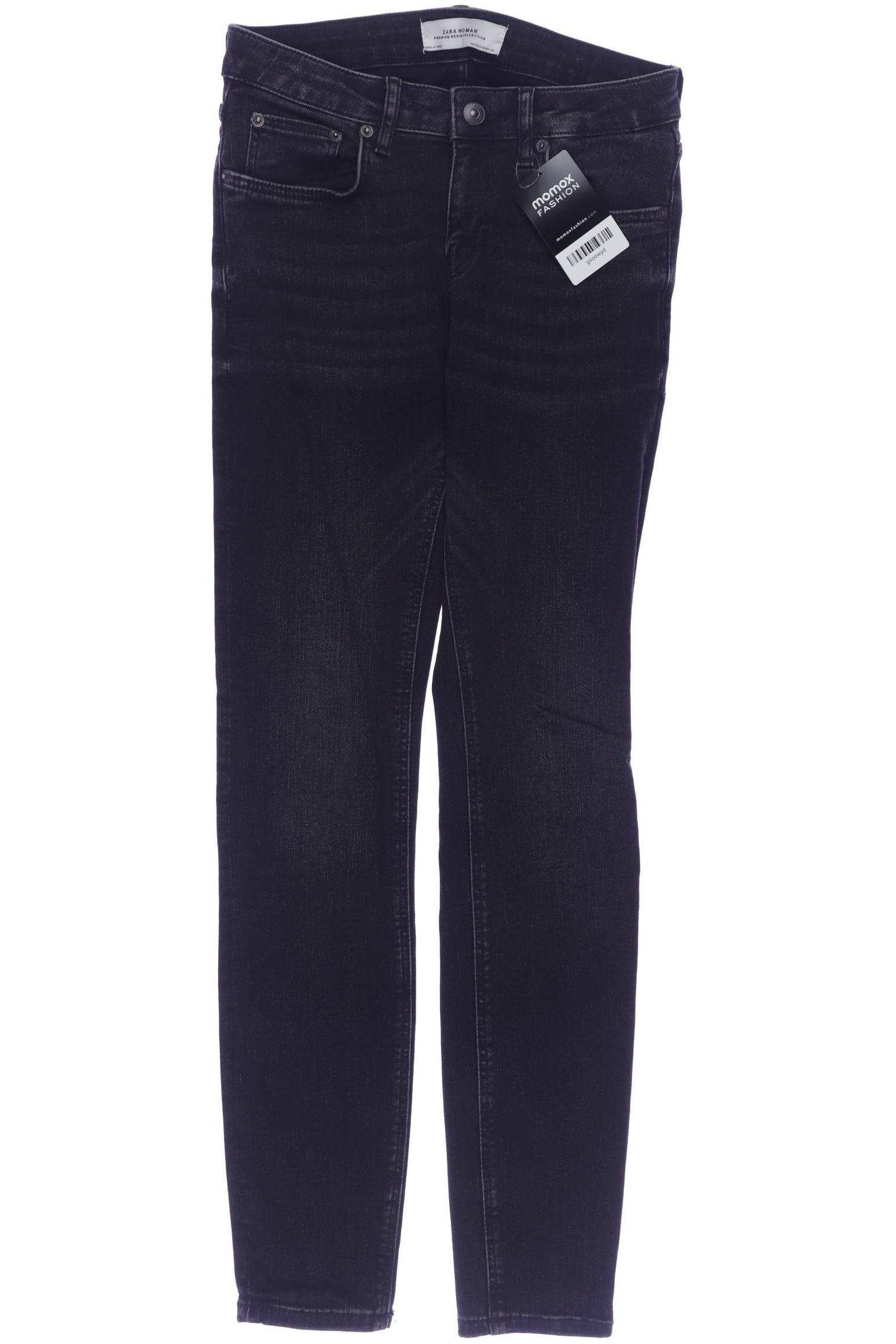 

Zara Damen Jeans, schwarz, Gr. 38