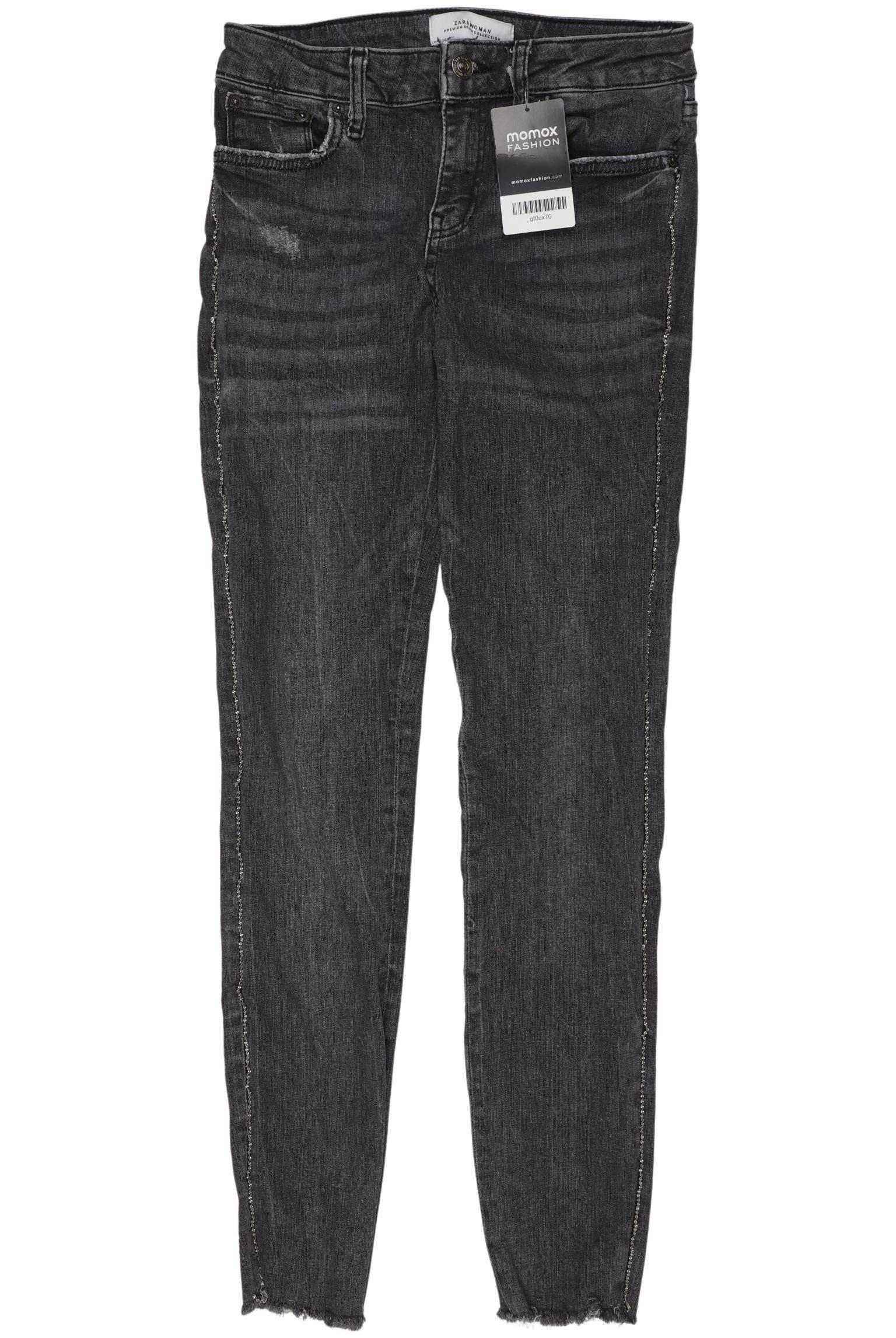 

Zara Damen Jeans, grau, Gr. 36
