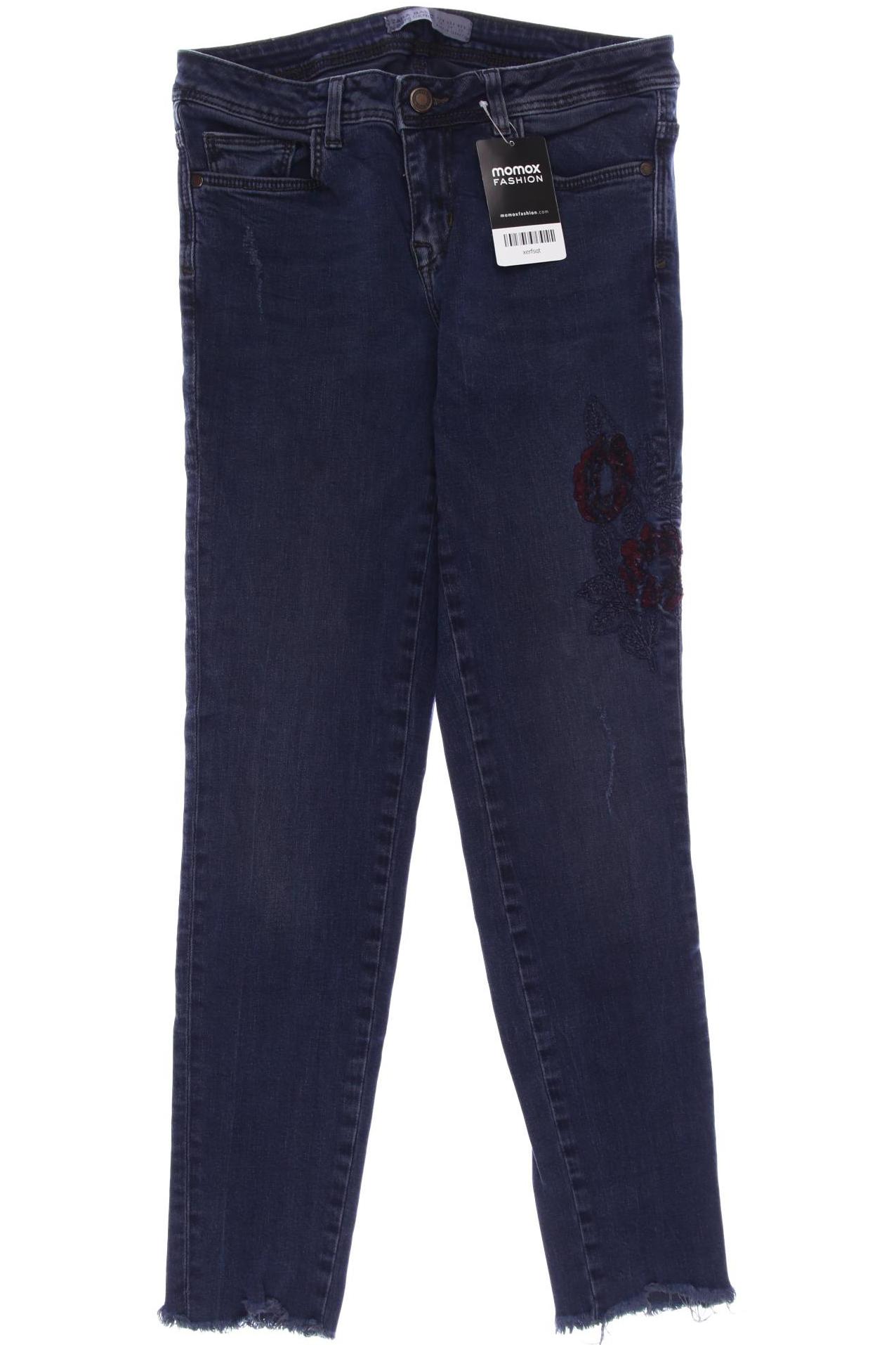 

Zara Damen Jeans, marineblau, Gr. 36