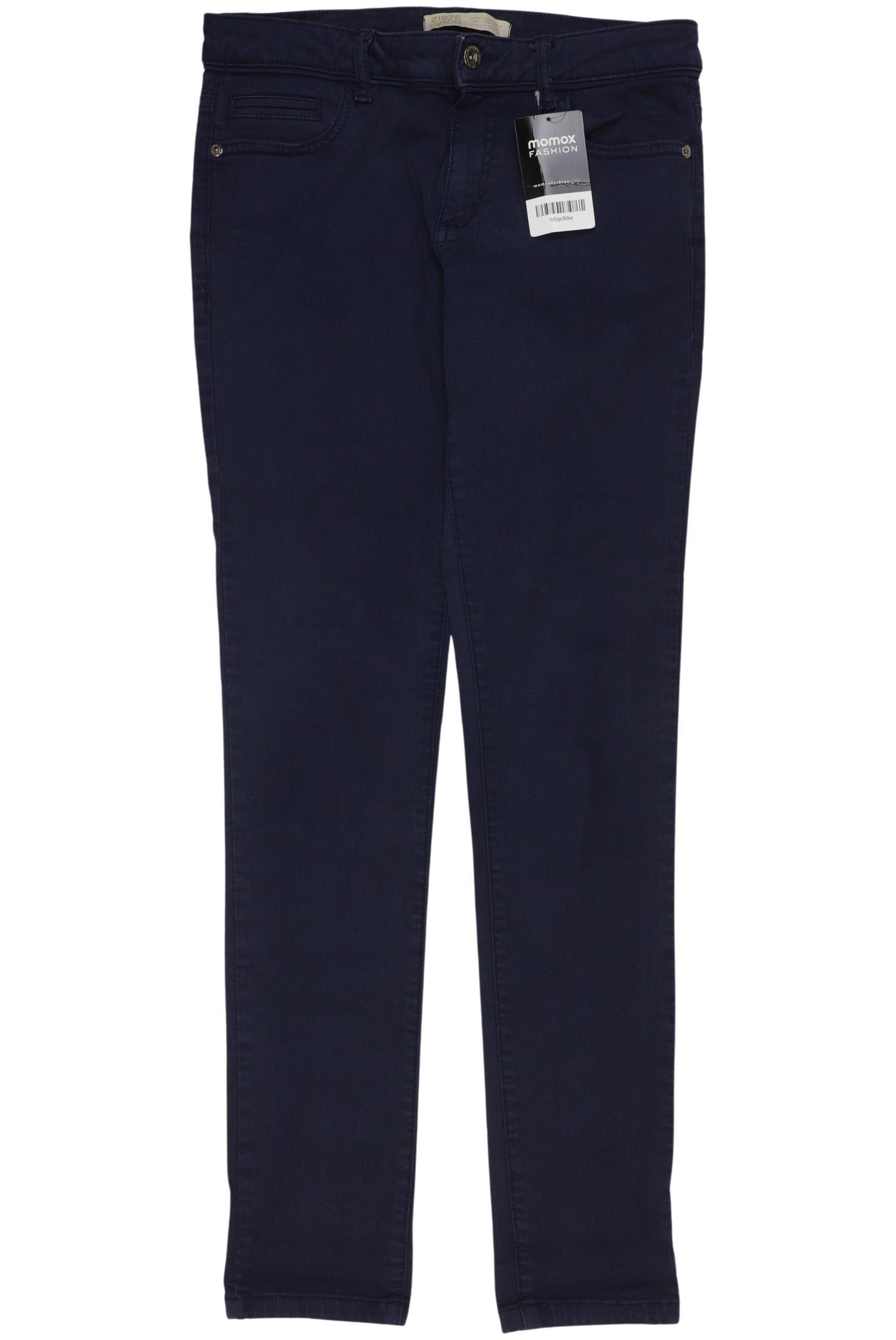

Zara Damen Jeans, marineblau, Gr. 36