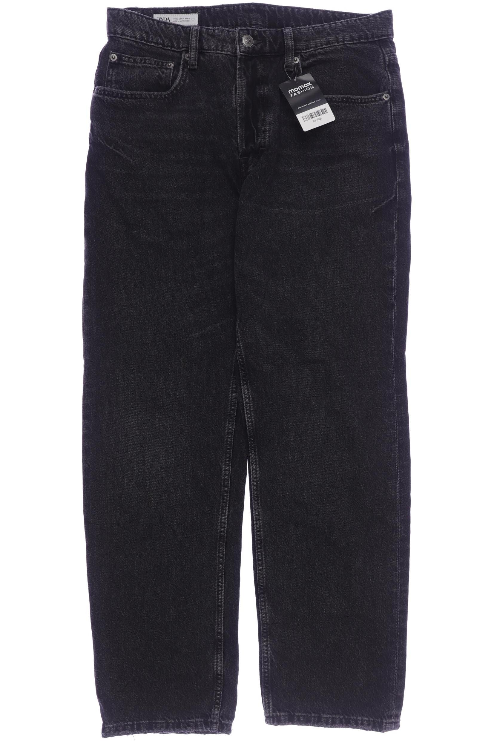 

Zara Damen Jeans, schwarz, Gr. 40