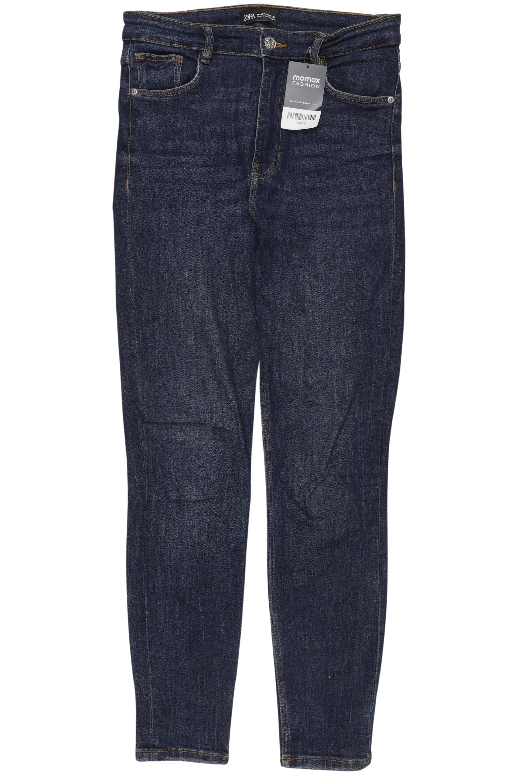 

Zara Damen Jeans, marineblau, Gr. 40
