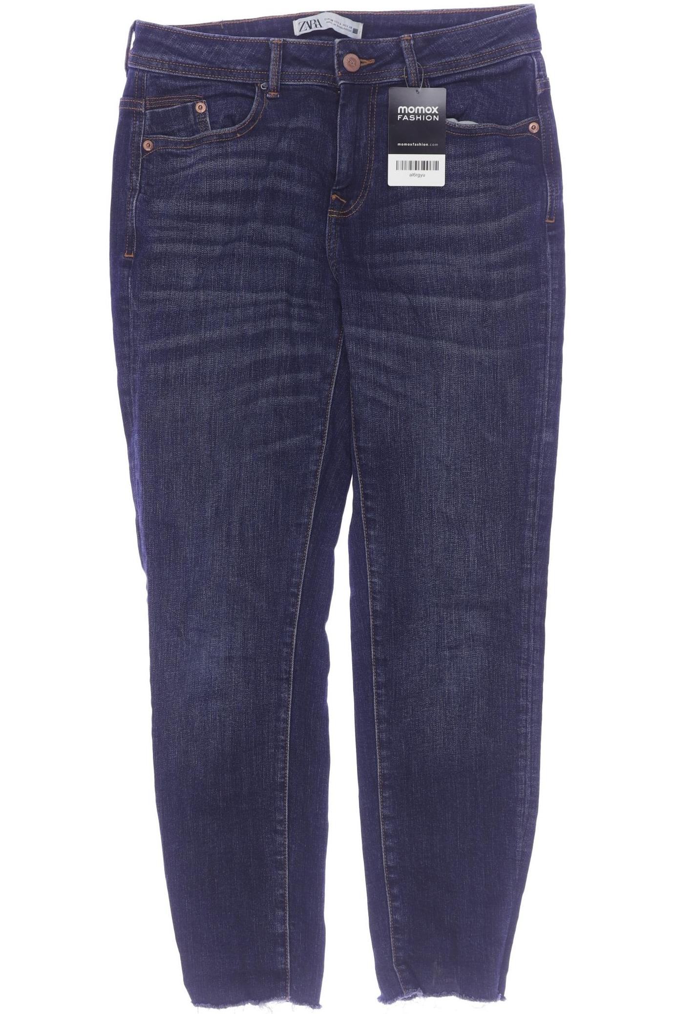 

Zara Damen Jeans, marineblau, Gr. 38