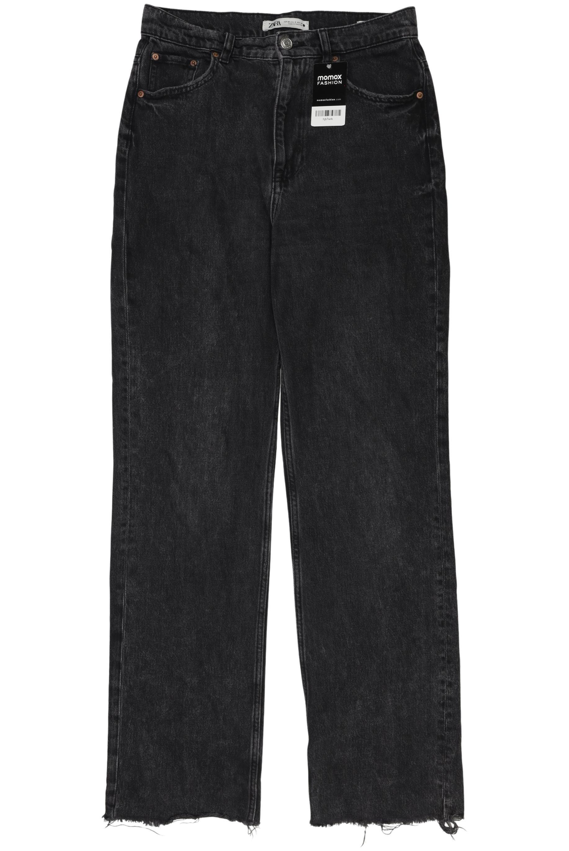 

Zara Damen Jeans, schwarz, Gr. 40
