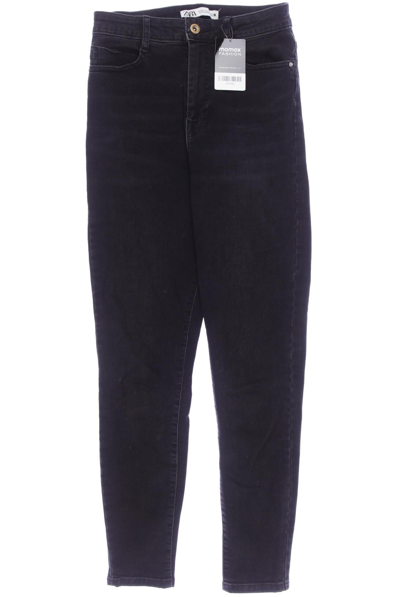 

Zara Damen Jeans, schwarz, Gr. 36