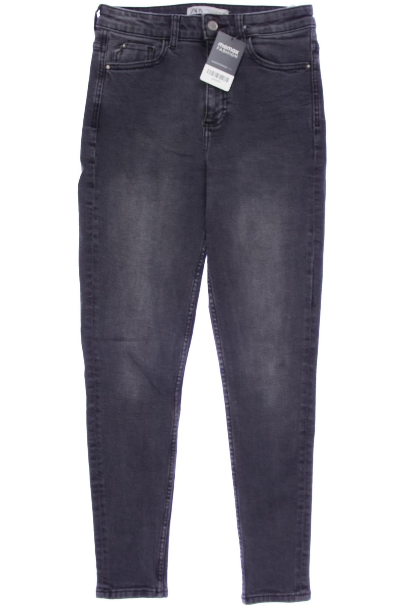

Zara Damen Jeans, grau, Gr. 38