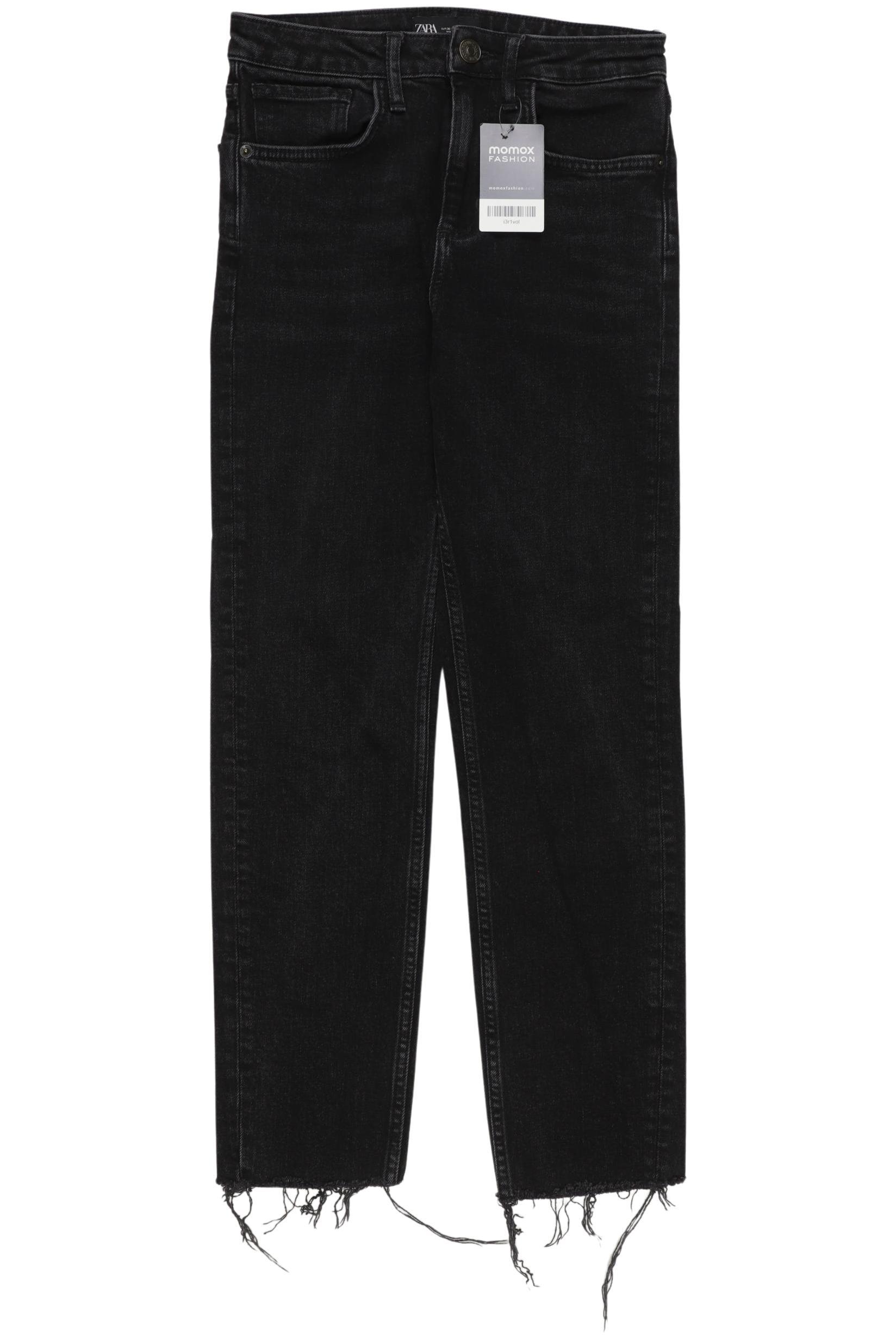 

Zara Damen Jeans, schwarz, Gr. 36