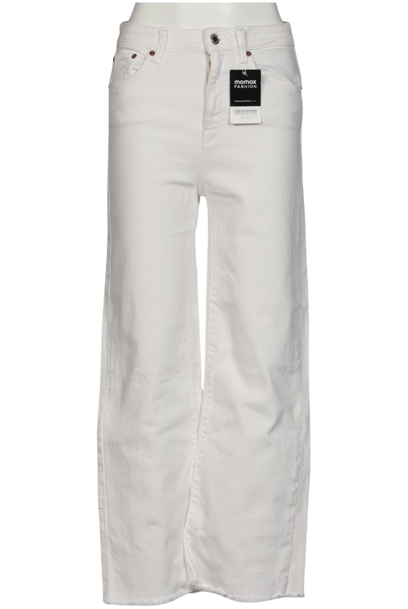 

Zara Damen Jeans, weiß, Gr. 36