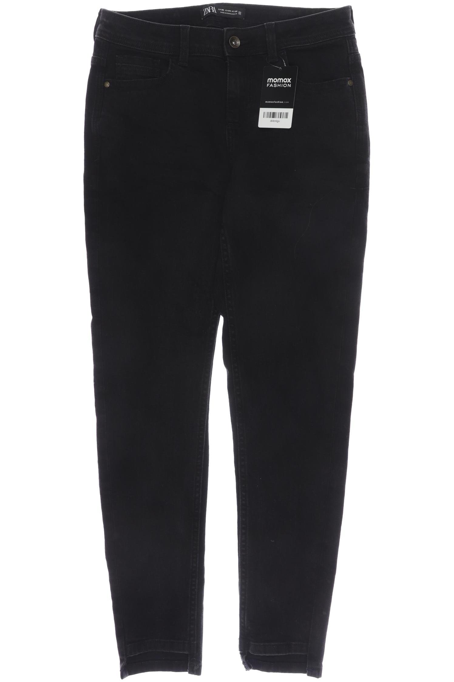 

Zara Damen Jeans, schwarz, Gr. 36