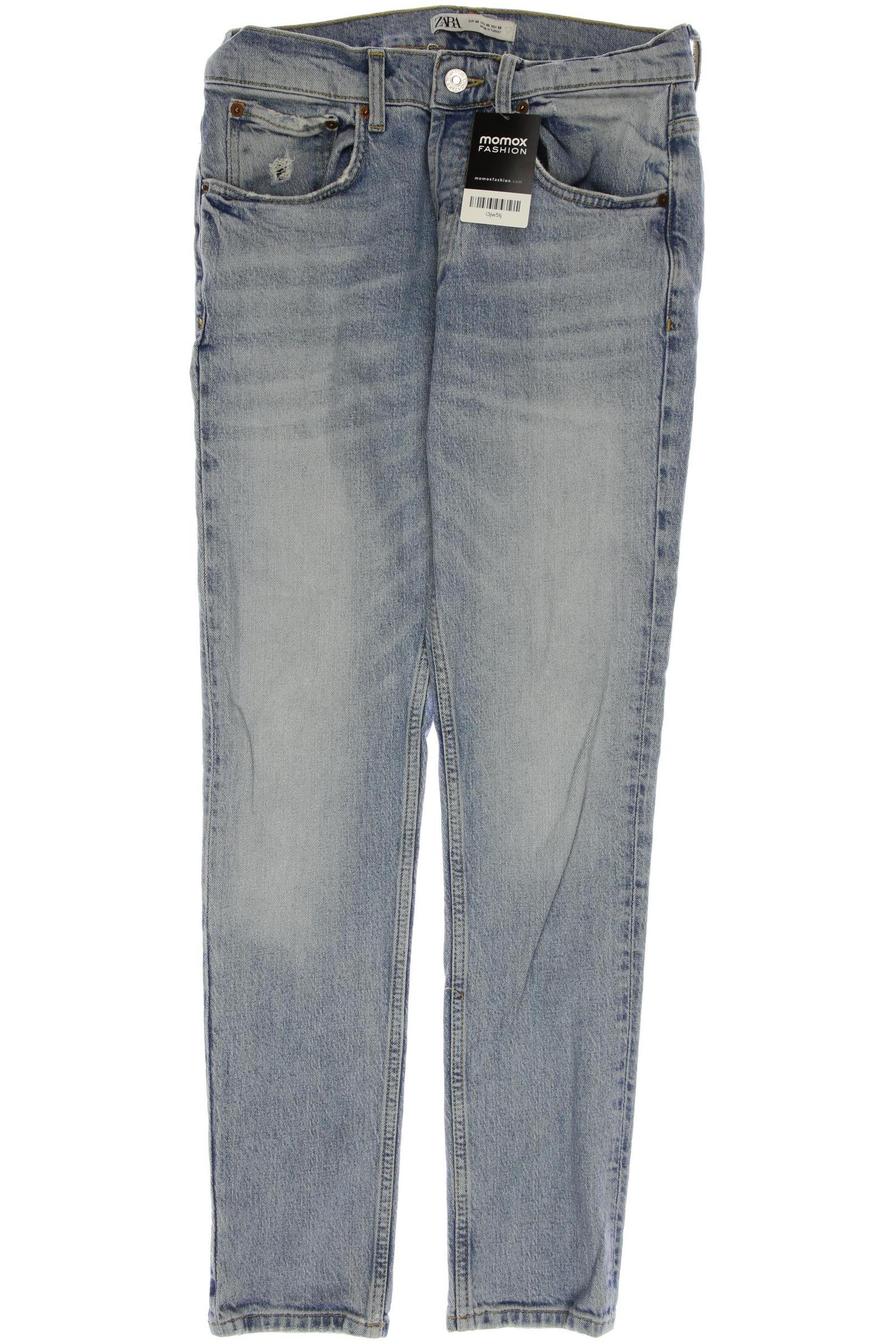 

ZARA Damen Jeans, hellblau
