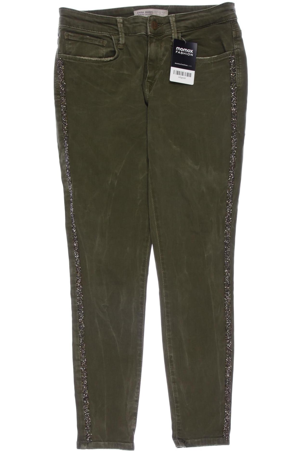 Thumbnail - Zara Damen Jeans, grün, Gr. 40