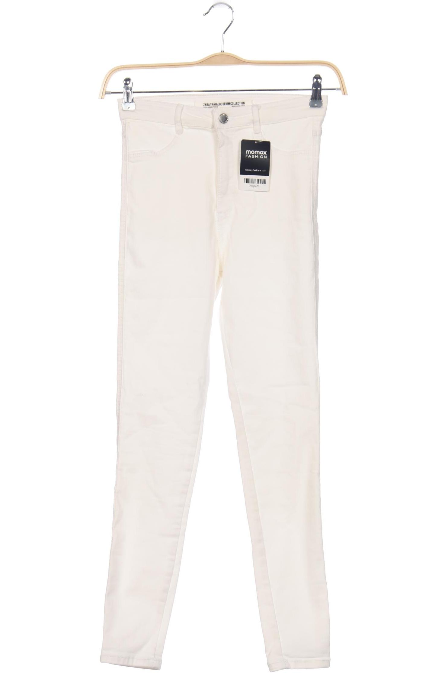 

Zara Damen Jeans, weiß, Gr. 38