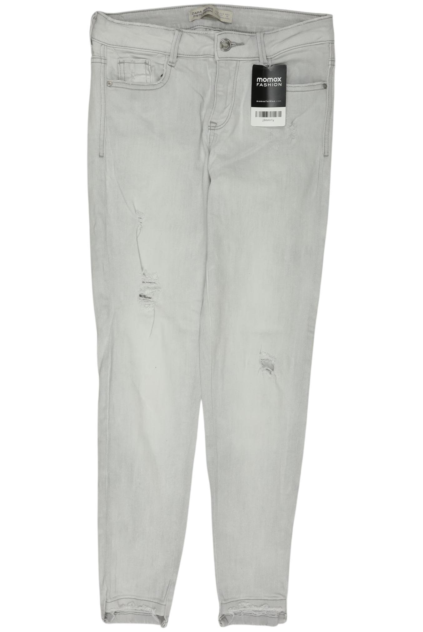 

Zara Damen Jeans, grau, Gr. 36