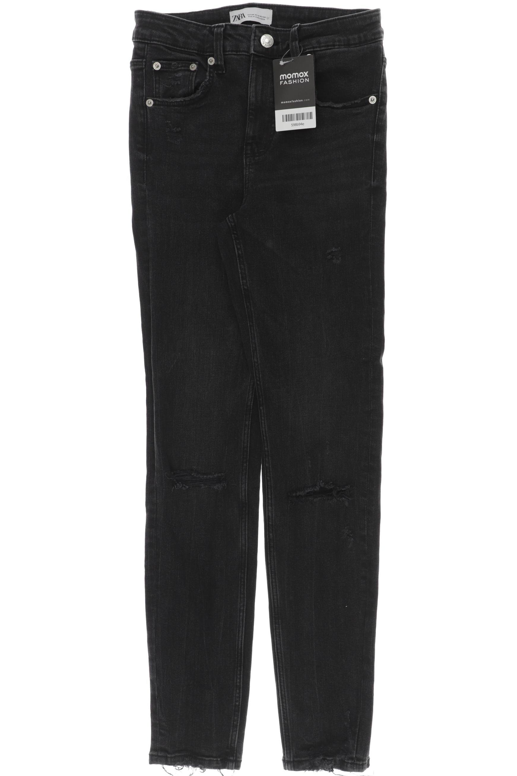 

Zara Damen Jeans, schwarz, Gr. 34