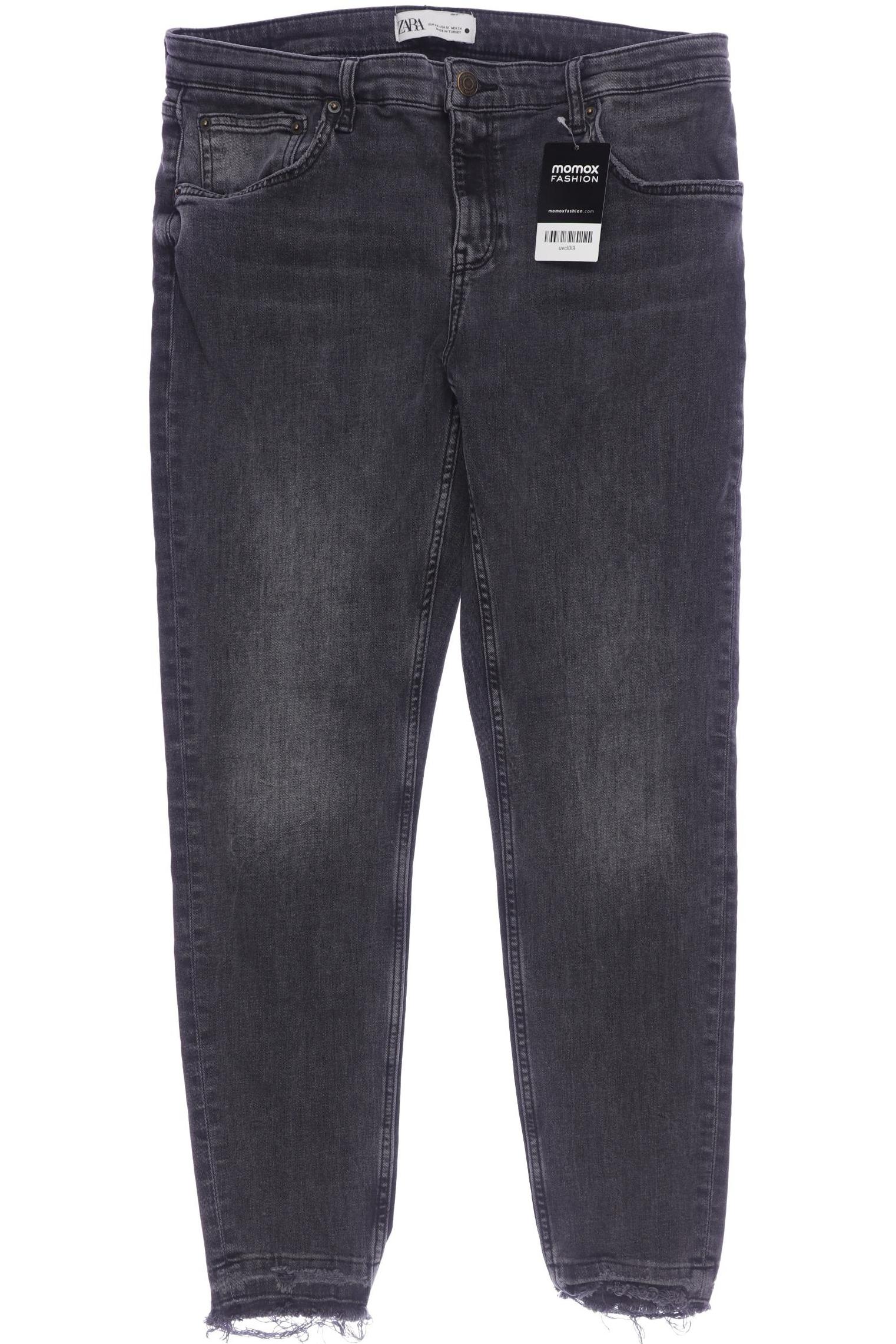 

Zara Damen Jeans, grau, Gr. 44