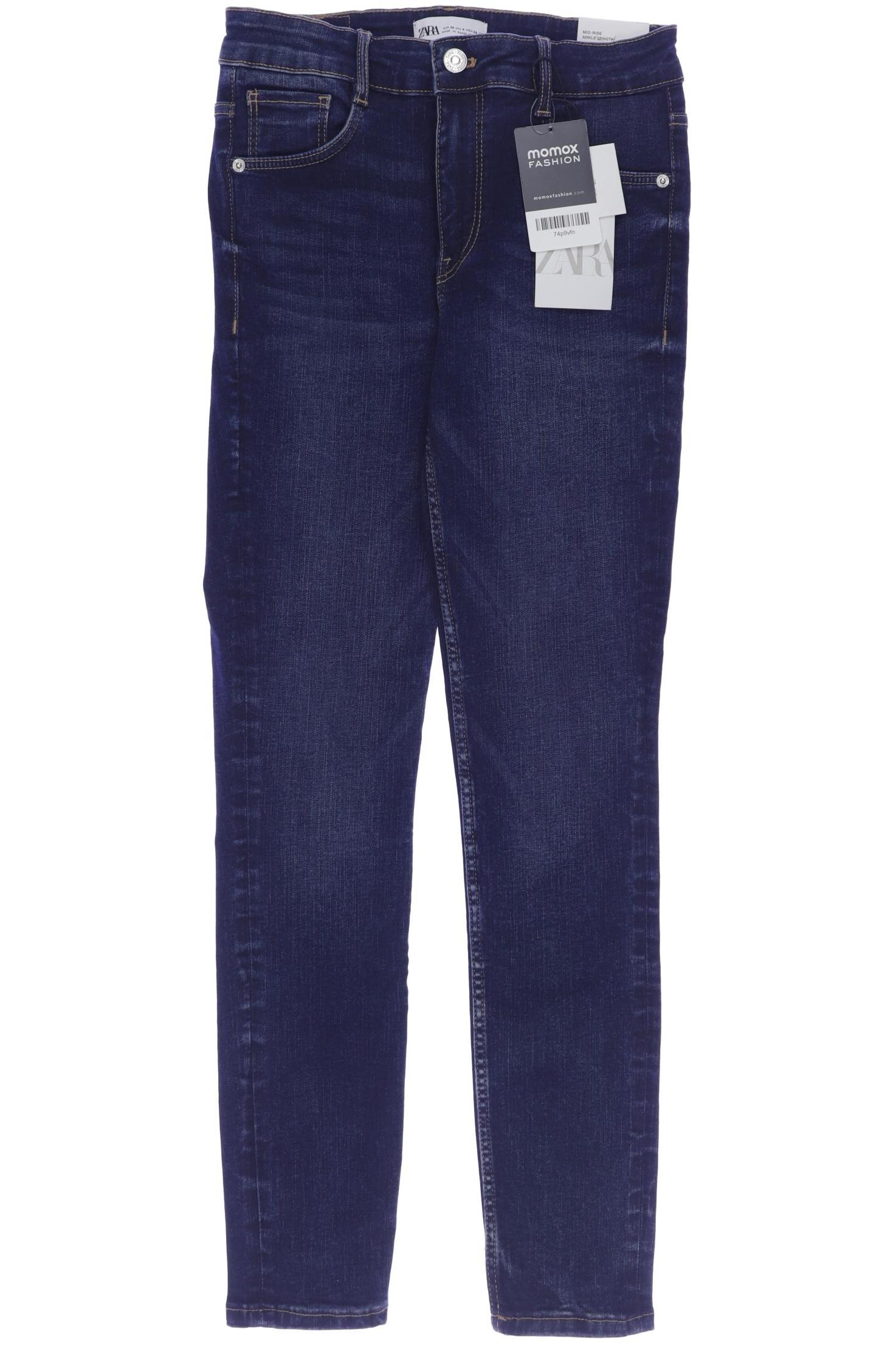 

Zara Damen Jeans, marineblau, Gr. 36