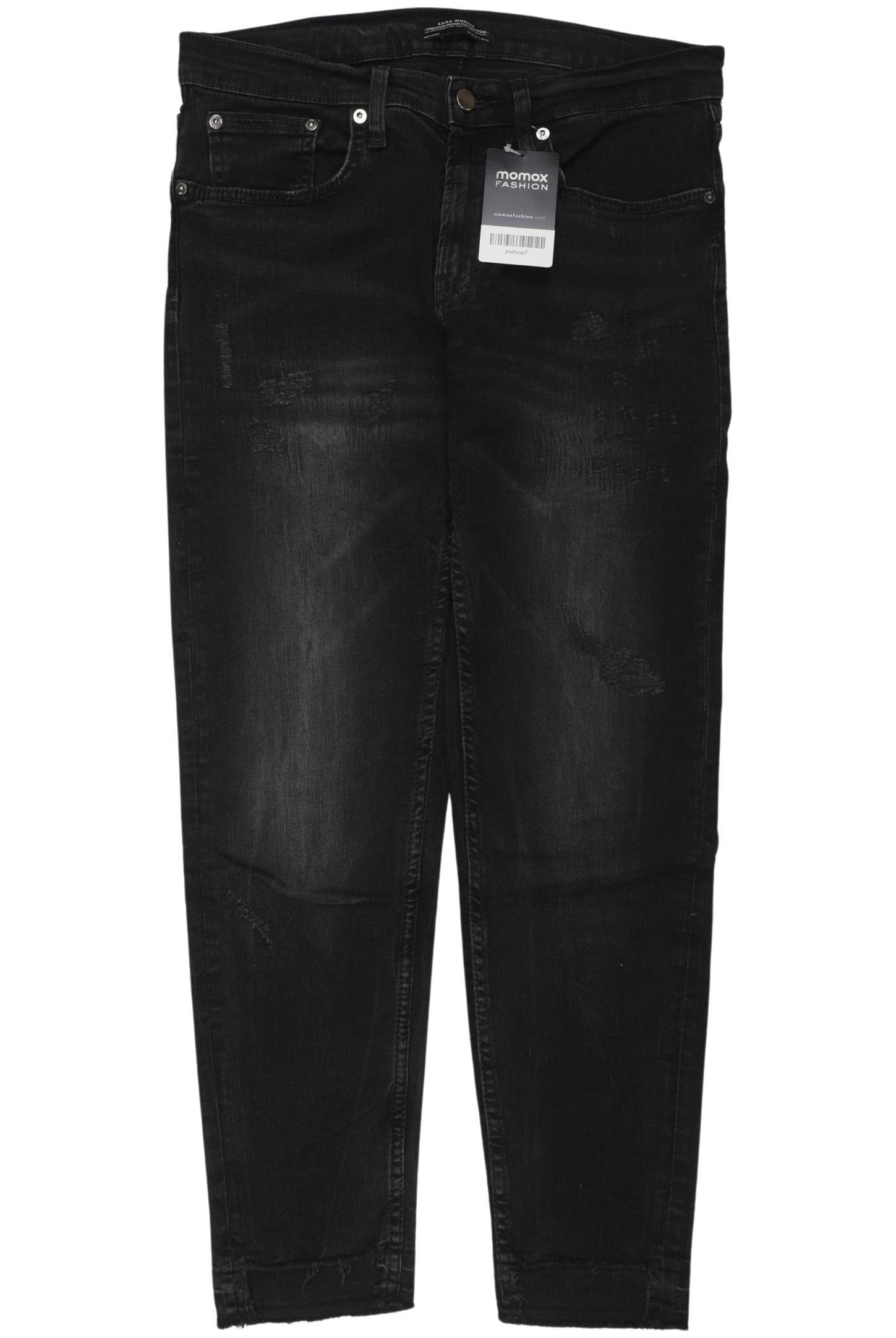 

Zara Damen Jeans, schwarz, Gr. 36