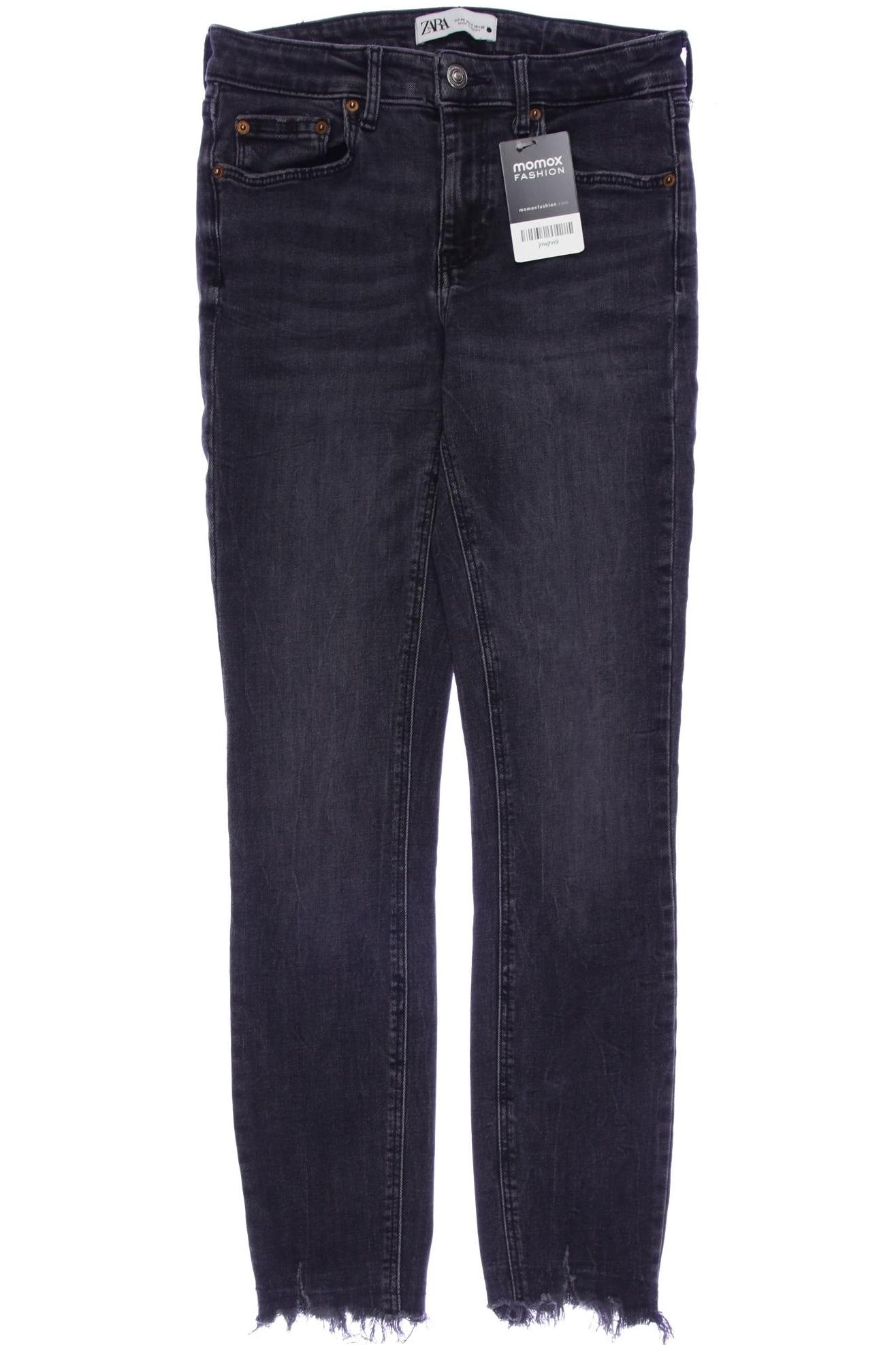 

Zara Damen Jeans, schwarz, Gr. 36