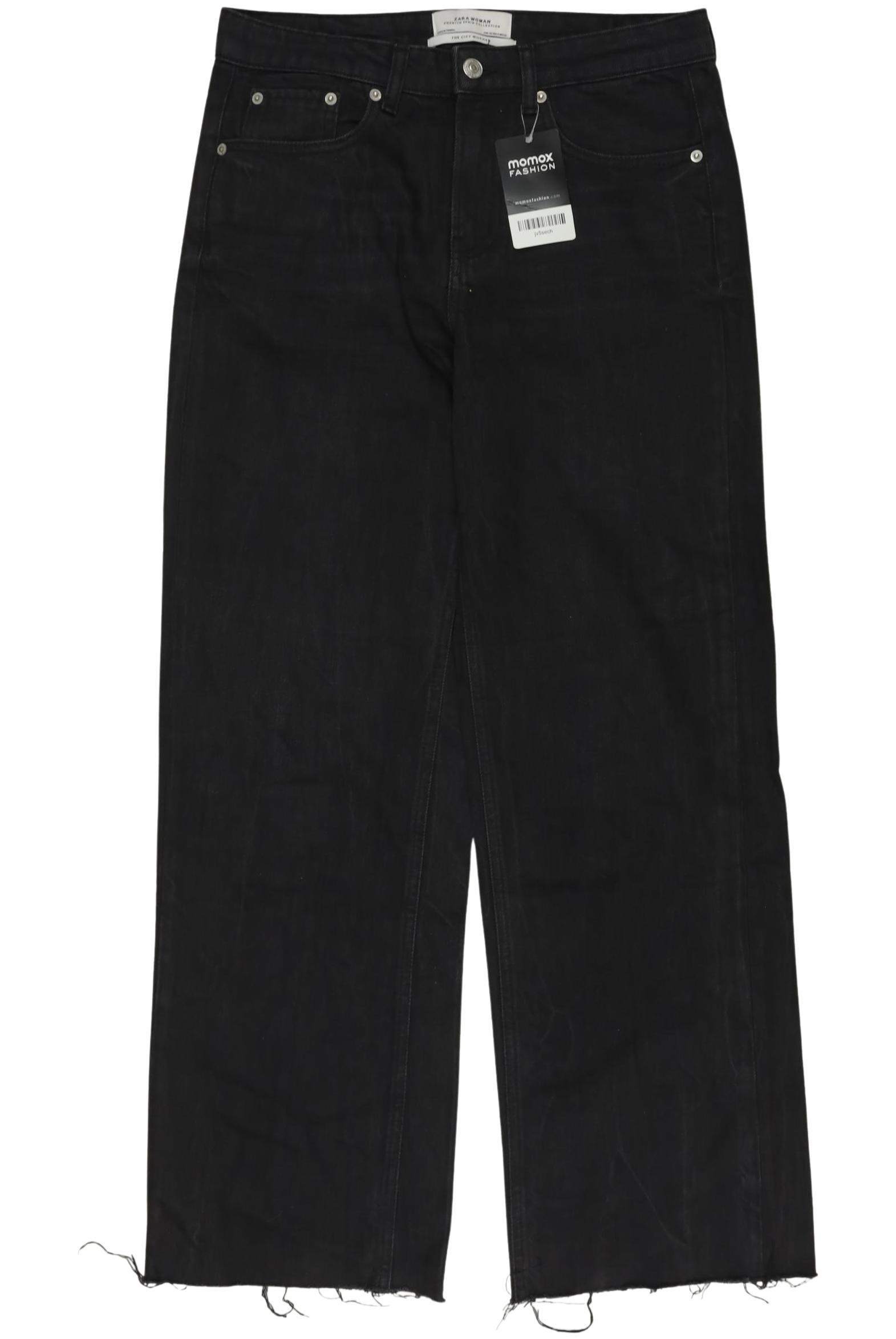 

Zara Damen Jeans, schwarz, Gr. 36