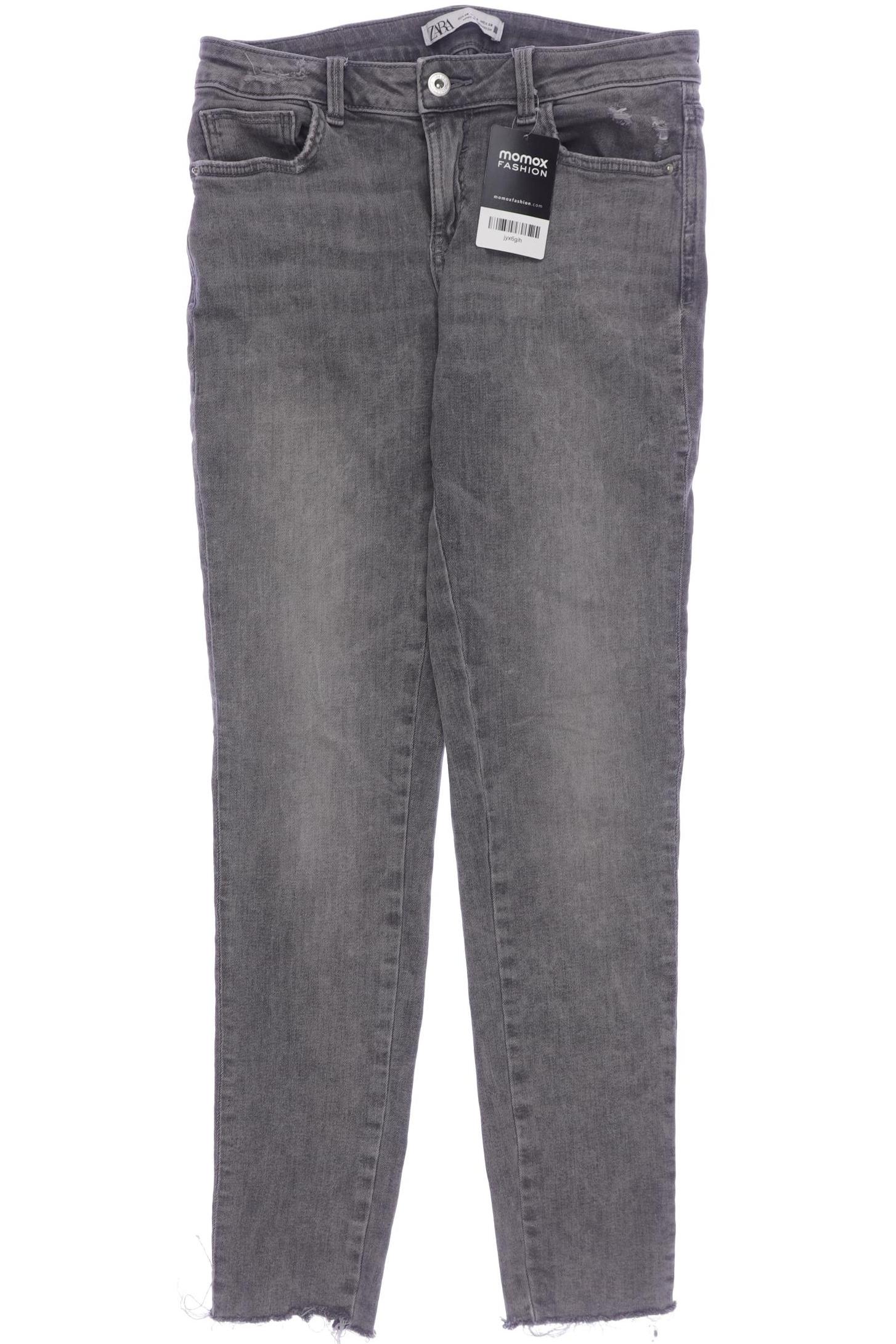 

Zara Damen Jeans, grau, Gr. 38