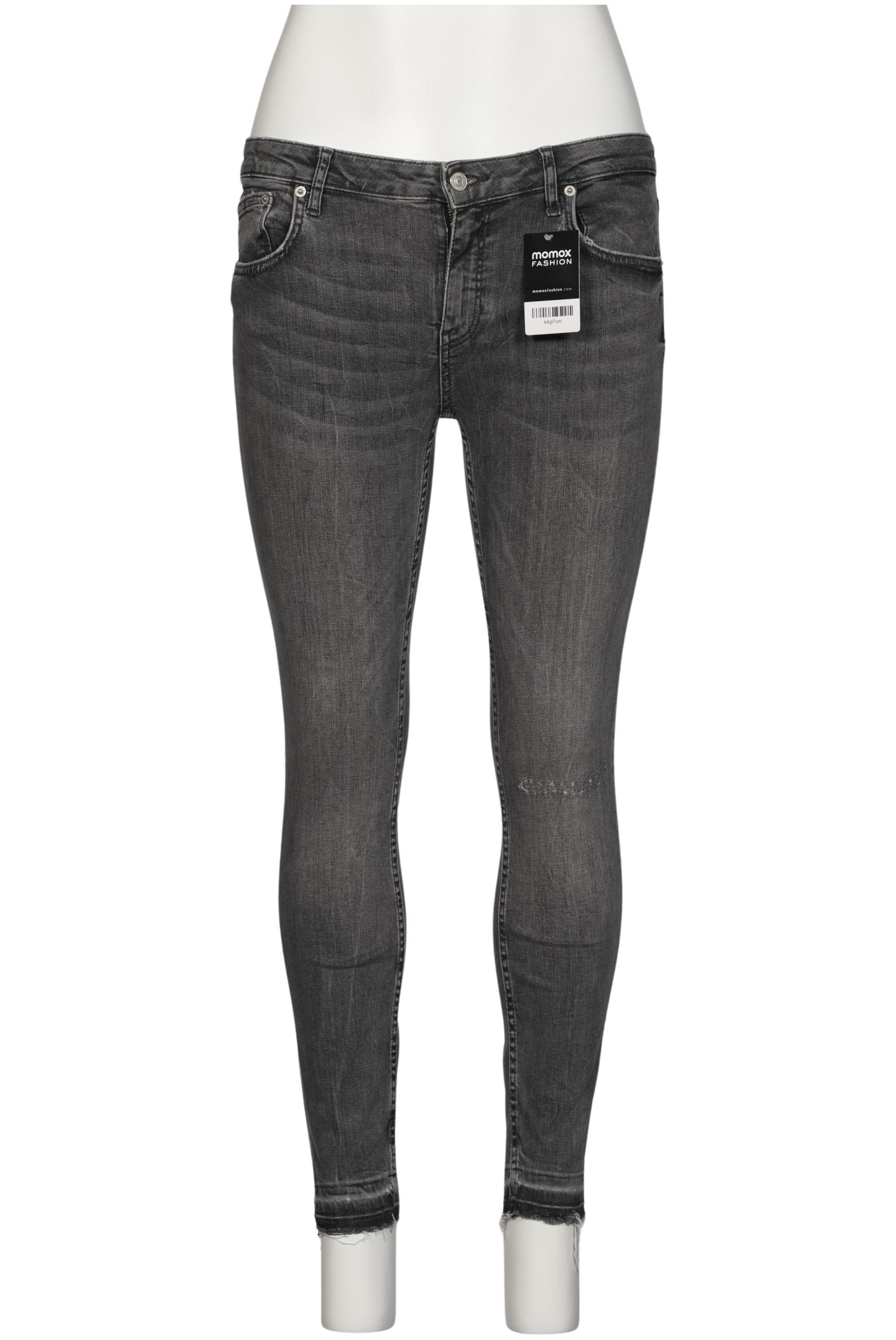 

Zara Damen Jeans, grau, Gr. 44