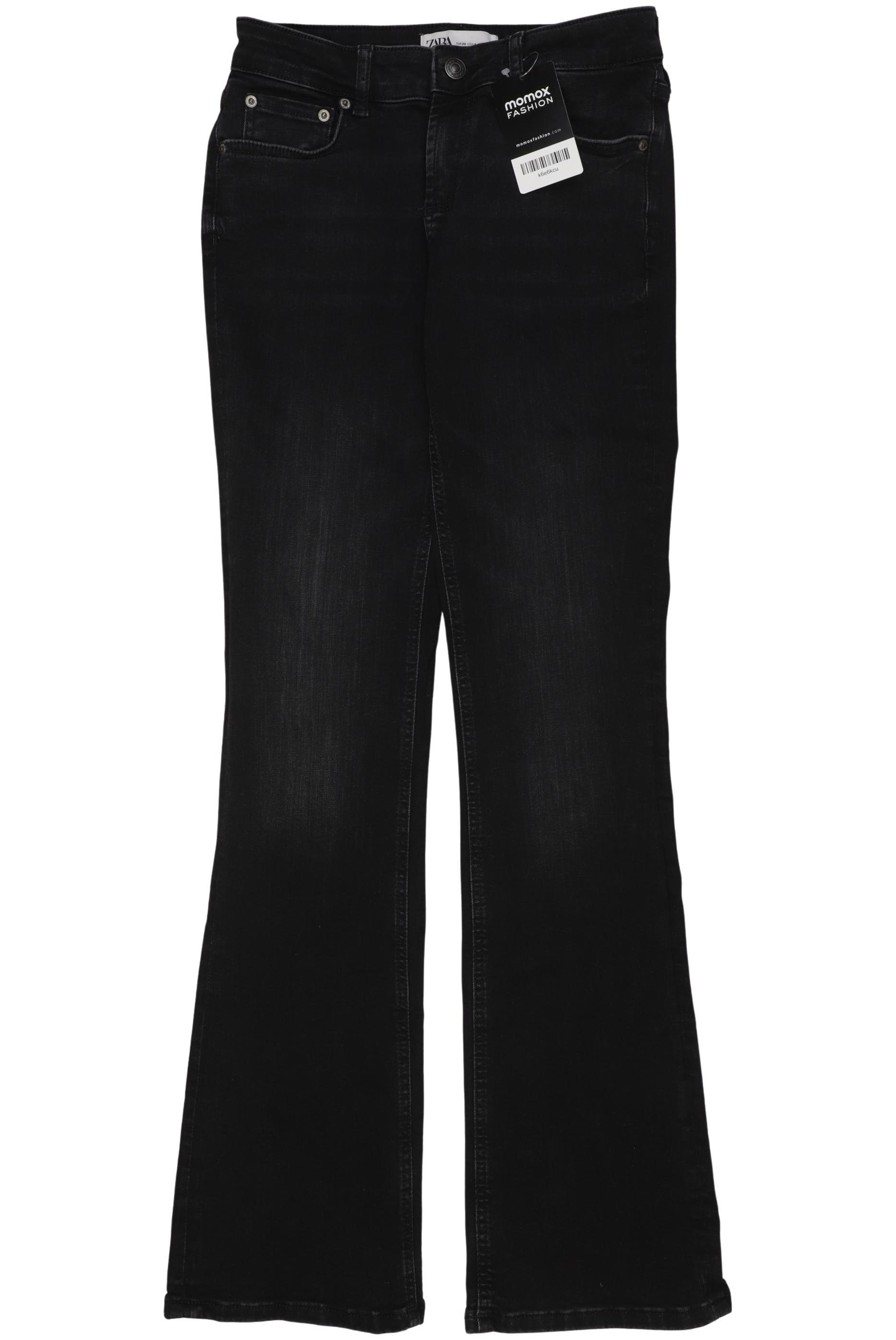 

Zara Damen Jeans, schwarz, Gr. 36
