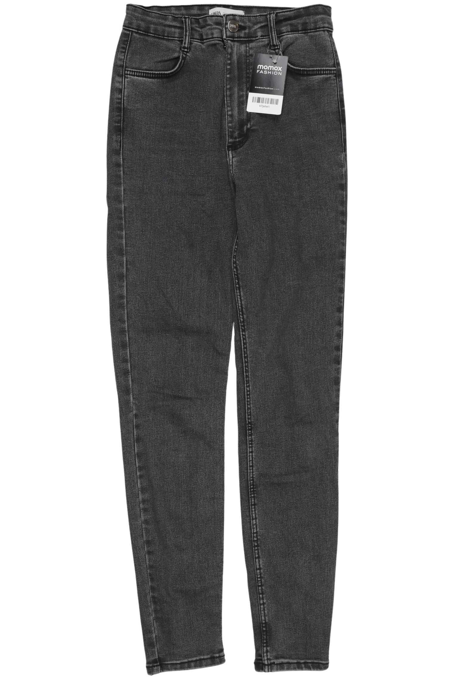 

Zara Damen Jeans, grau, Gr. 34