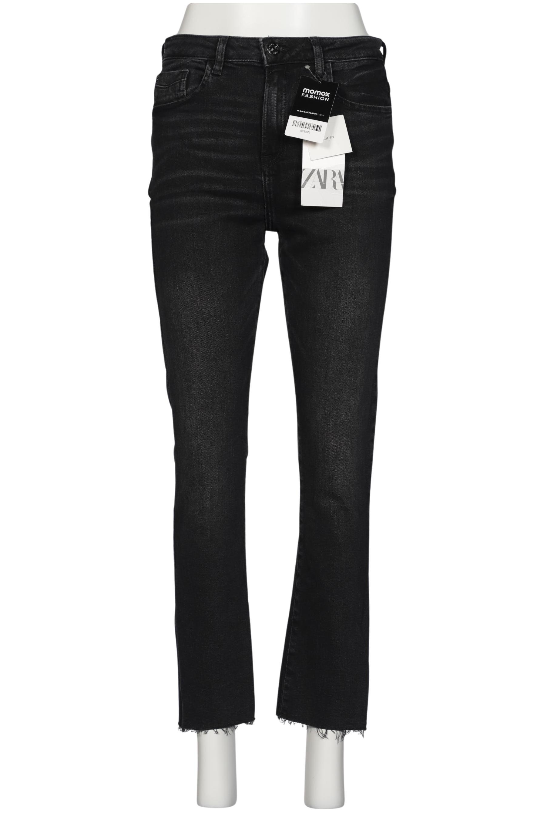 

Zara Damen Jeans, schwarz, Gr. 38