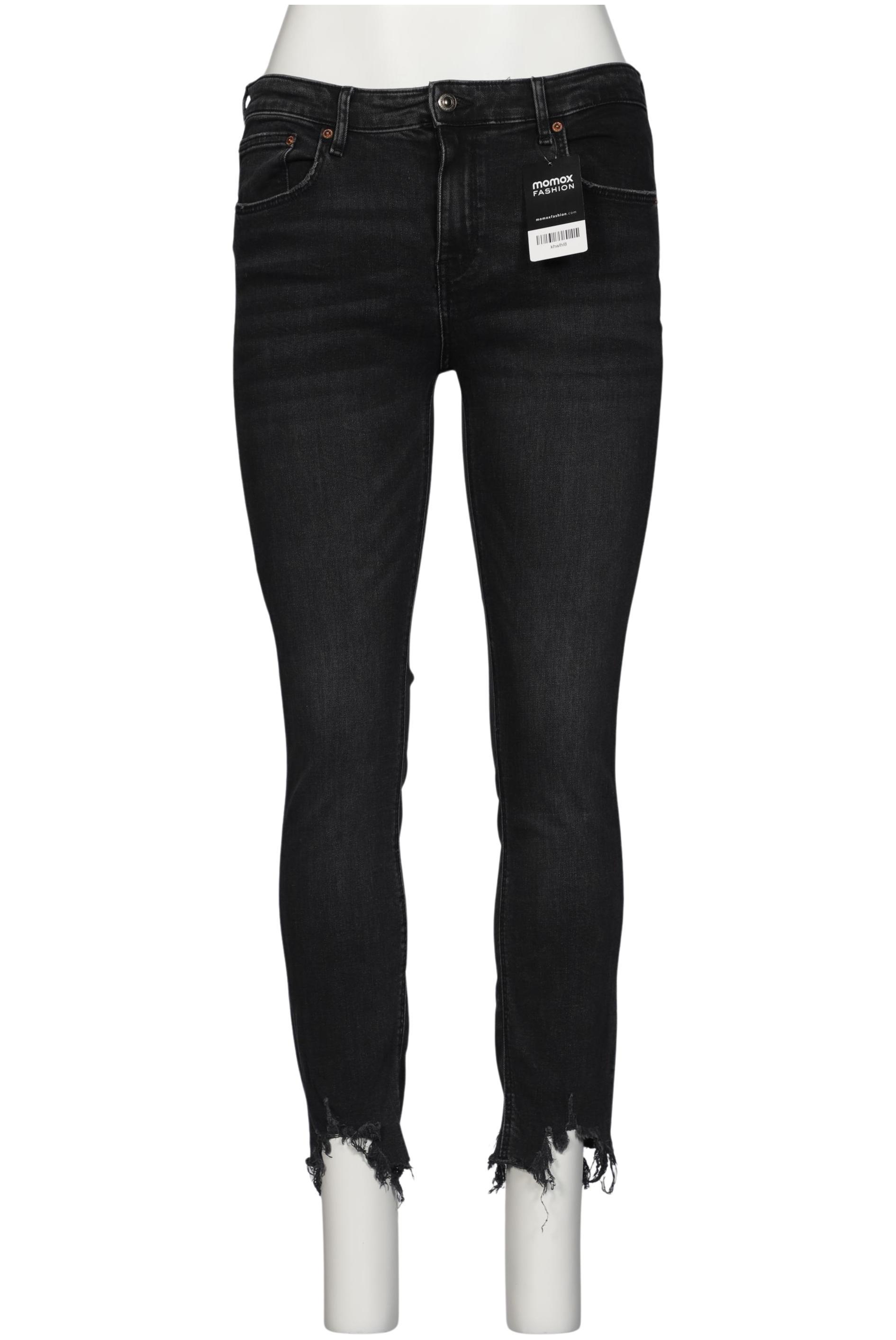 

Zara Damen Jeans, schwarz, Gr. 44