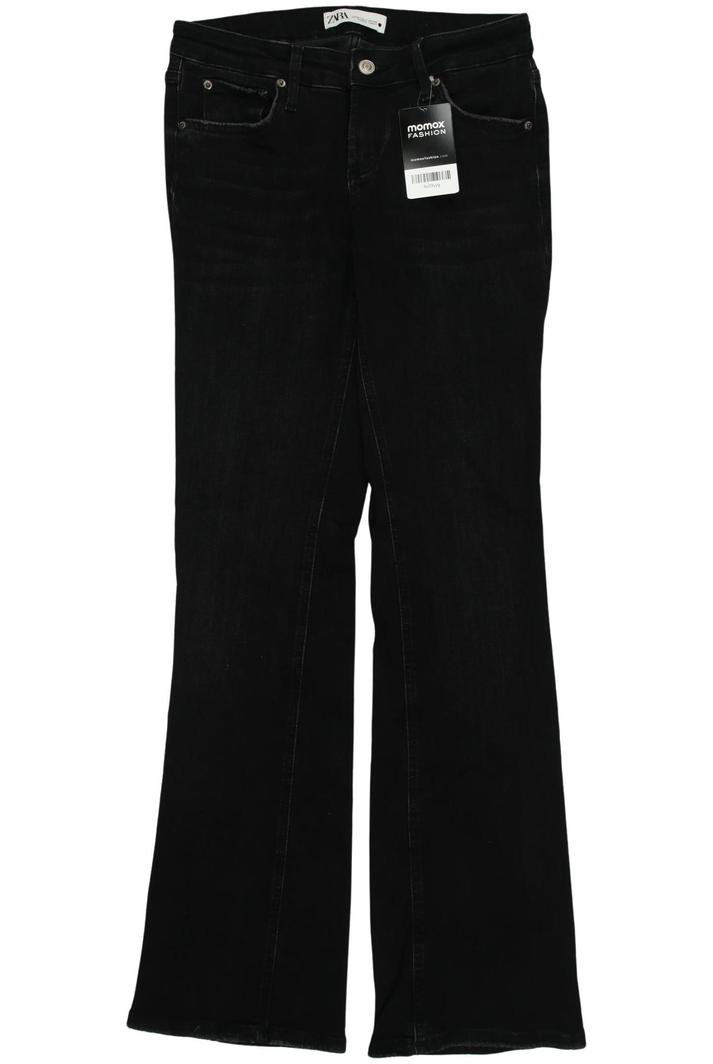 

Zara Damen Jeans, schwarz, Gr. 36