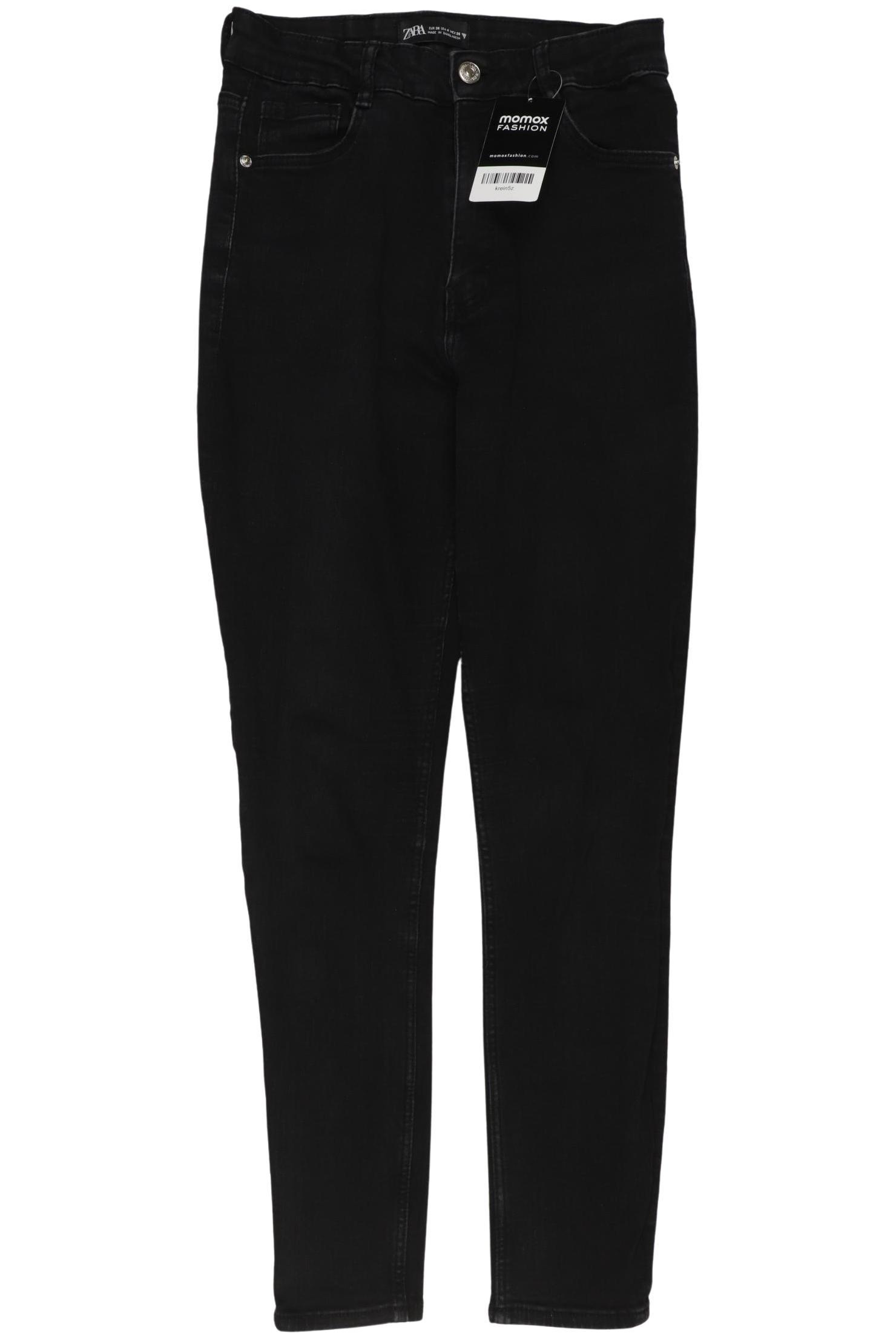 

Zara Damen Jeans, schwarz, Gr. 36
