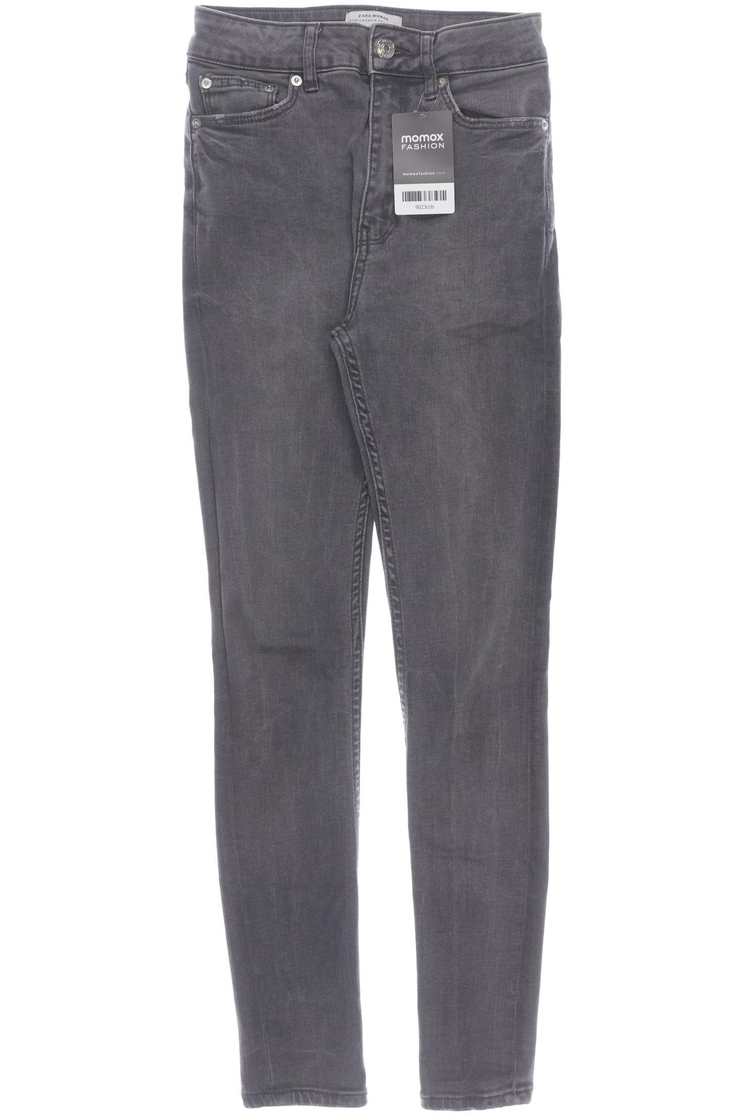 

Zara Damen Jeans, grau, Gr. 34