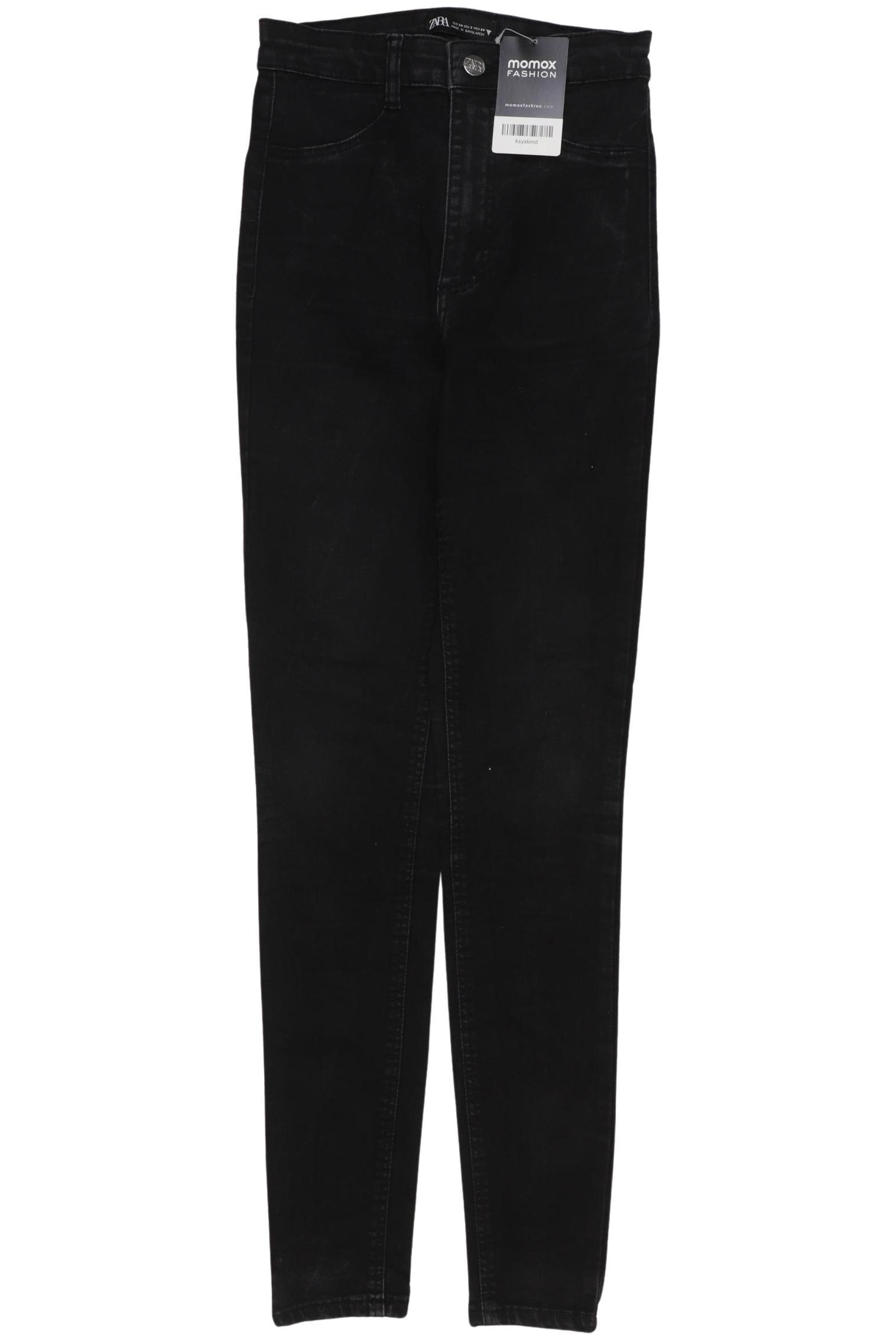 

Zara Damen Jeans, schwarz, Gr. 34