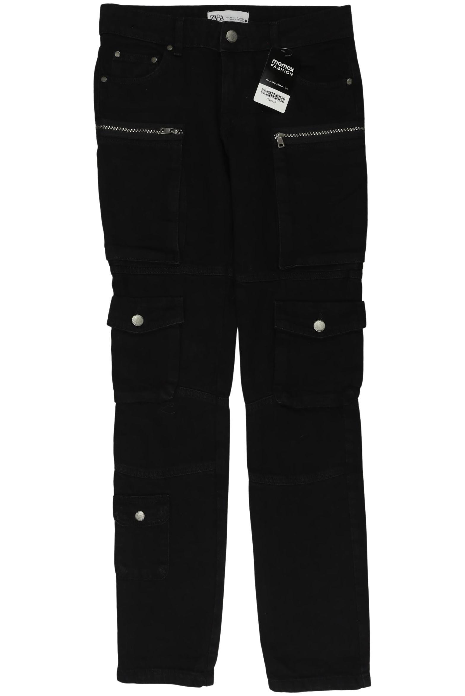 

Zara Damen Jeans, schwarz, Gr. 32