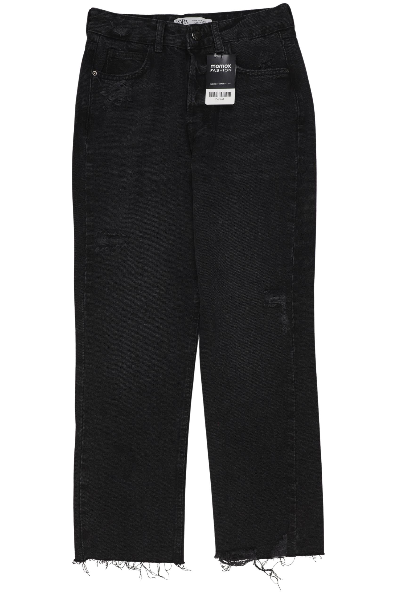 

Zara Damen Jeans, schwarz, Gr. 36