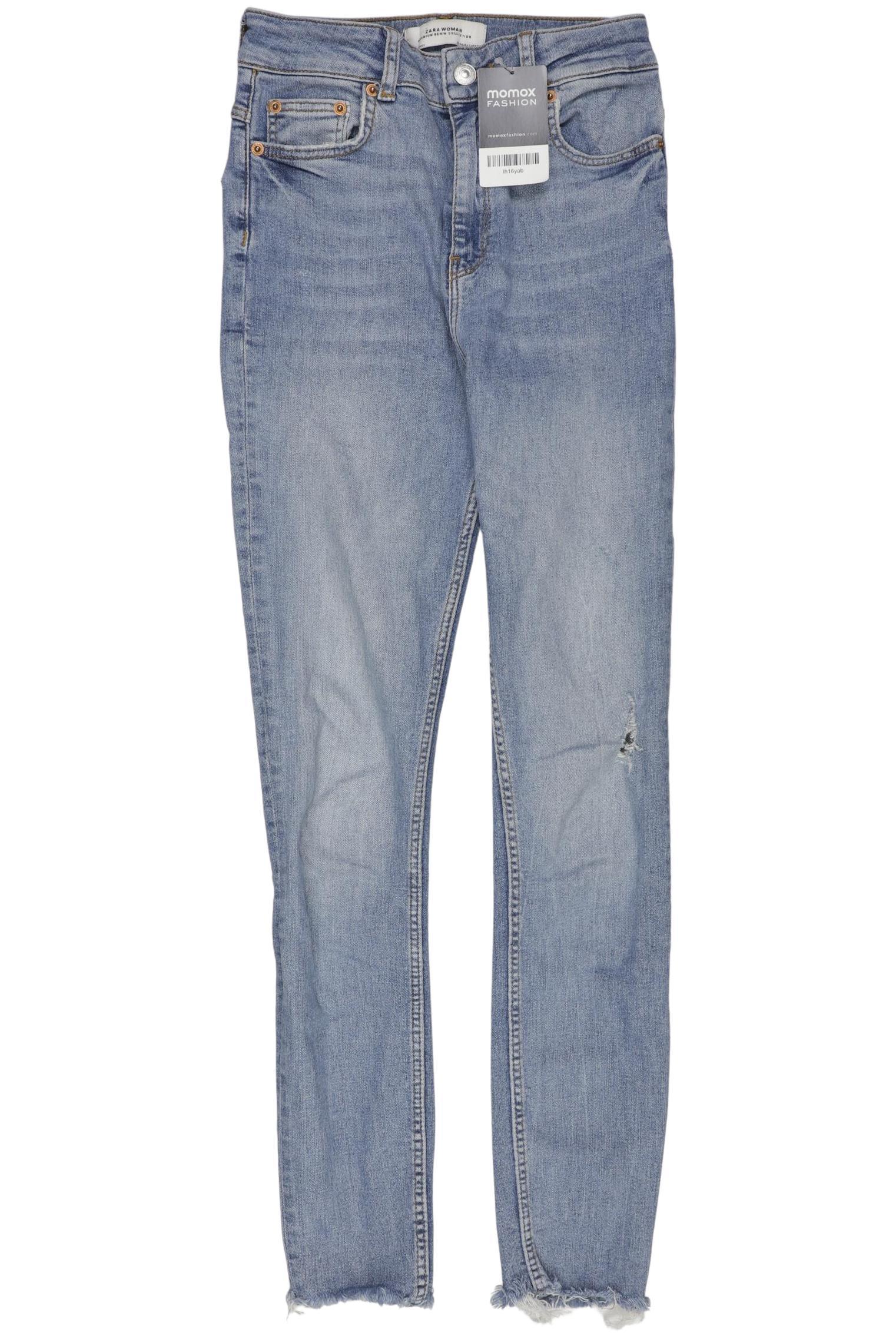 

Zara Damen Jeans, hellblau, Gr. 34