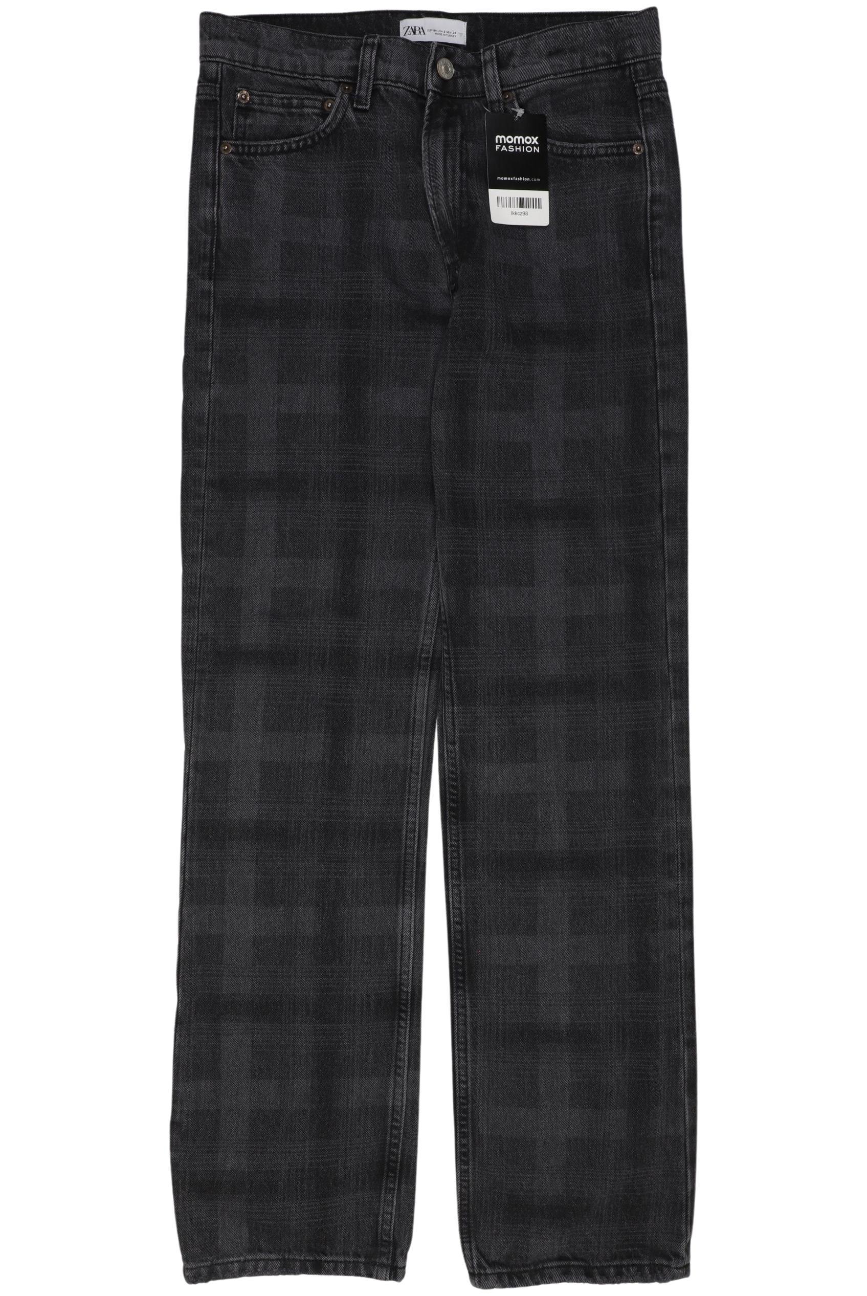 

Zara Damen Jeans, grau, Gr. 34