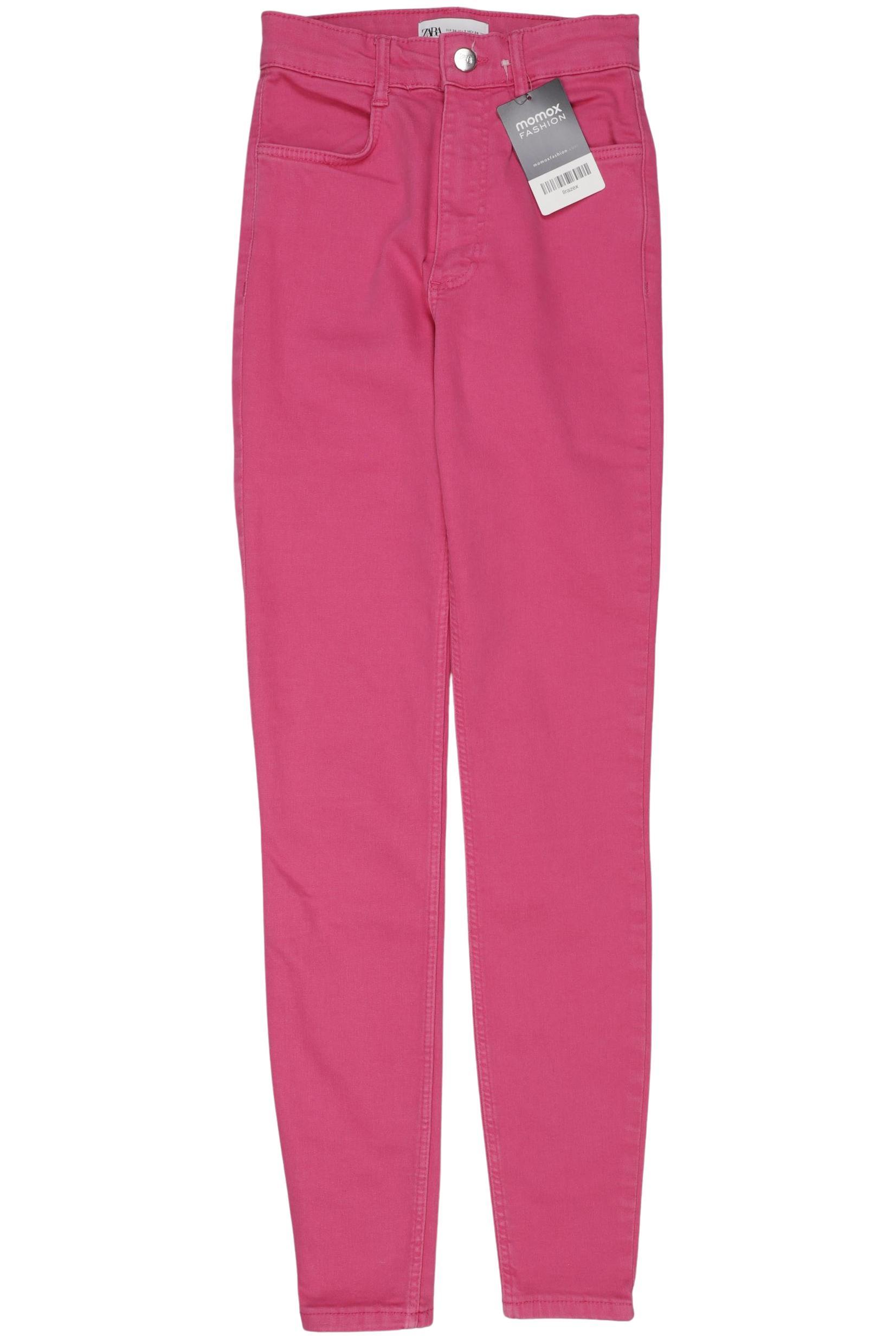 

Zara Damen Jeans, pink, Gr. 34