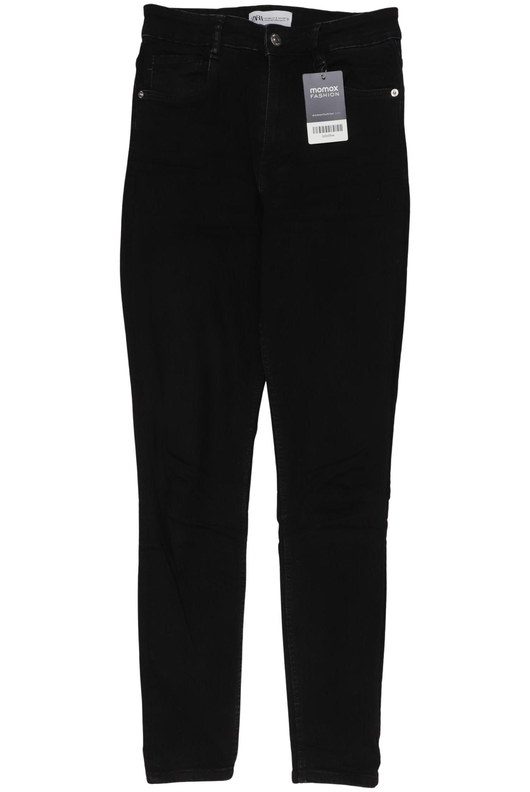 

Zara Damen Jeans, schwarz, Gr. 36