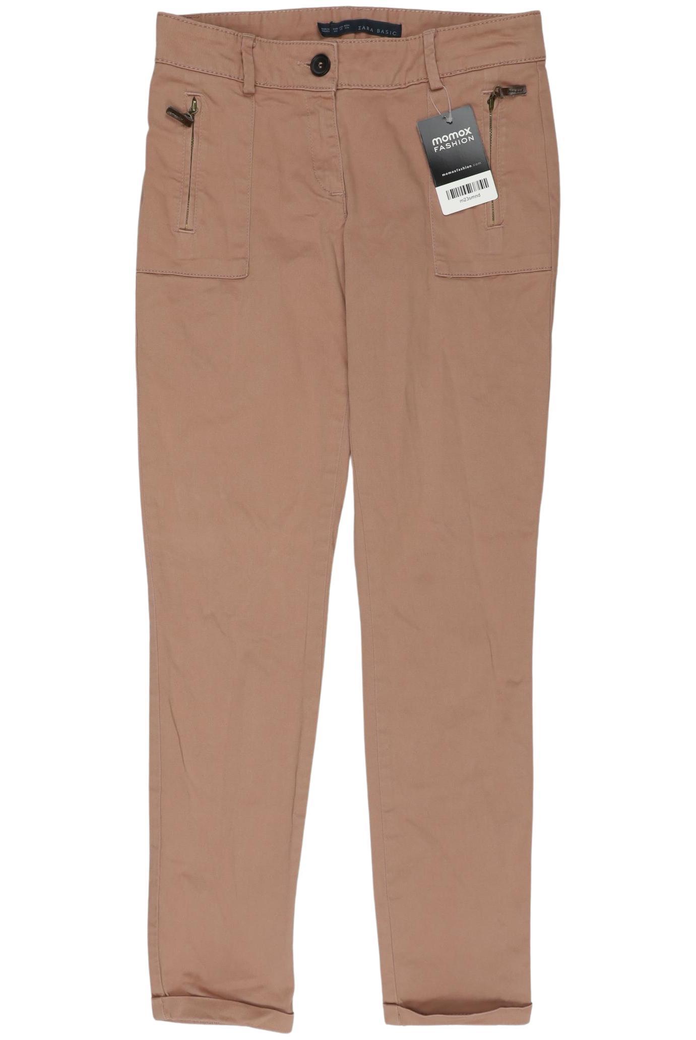 

Zara Damen Jeans, beige, Gr. 0