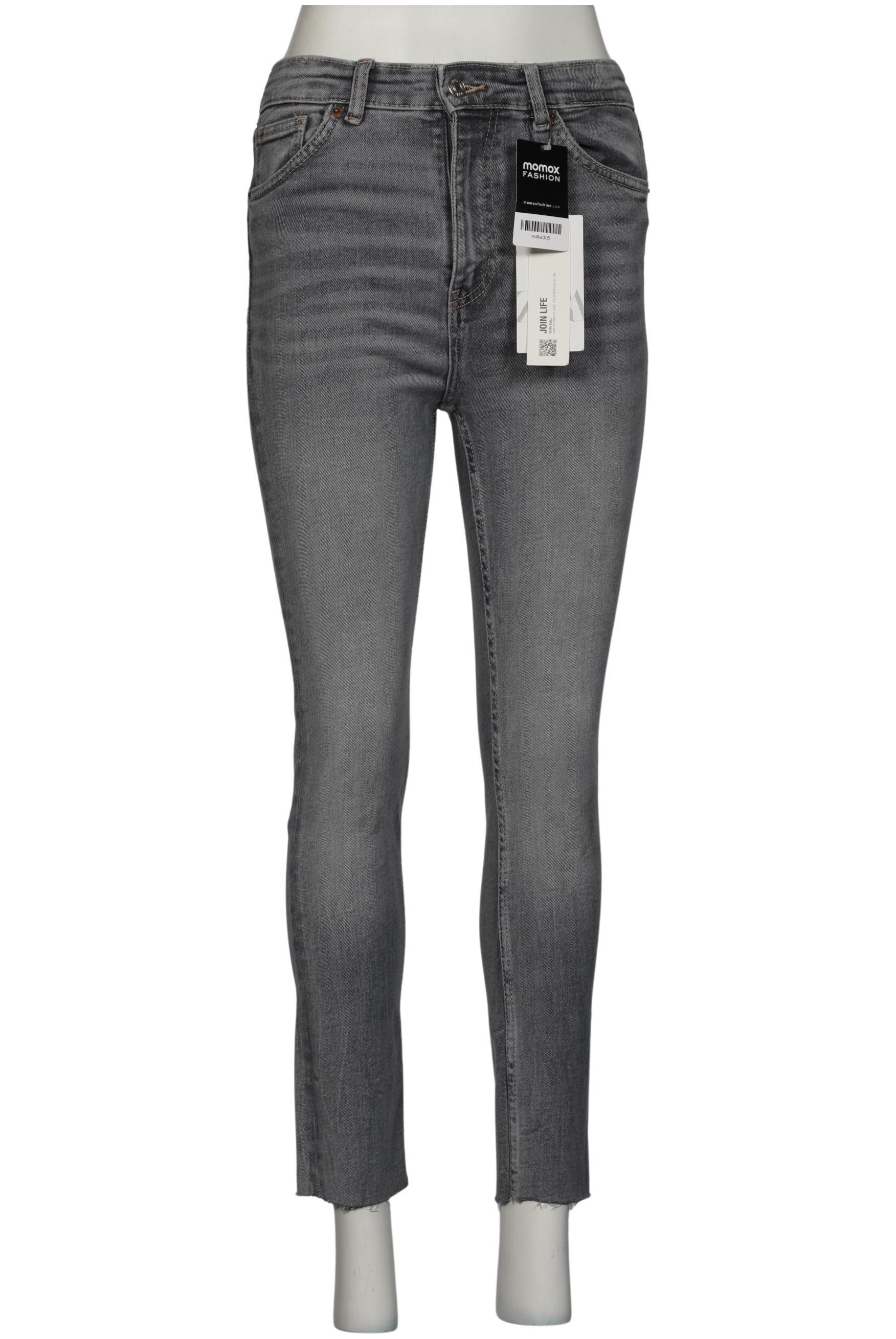 

Zara Damen Jeans, grau, Gr. 40
