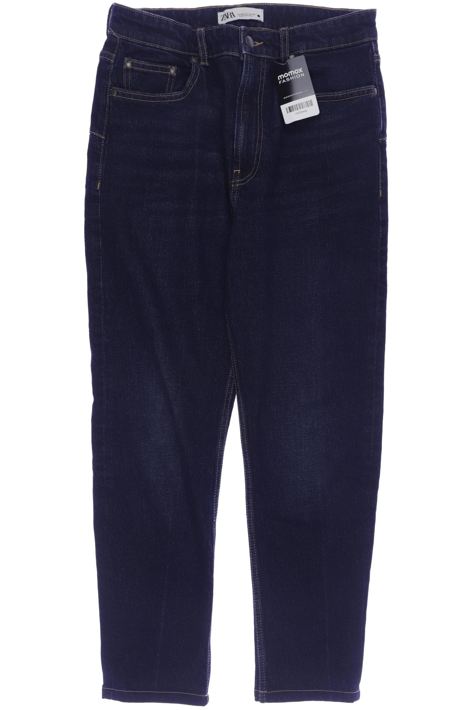 

Zara Damen Jeans, marineblau, Gr. 40