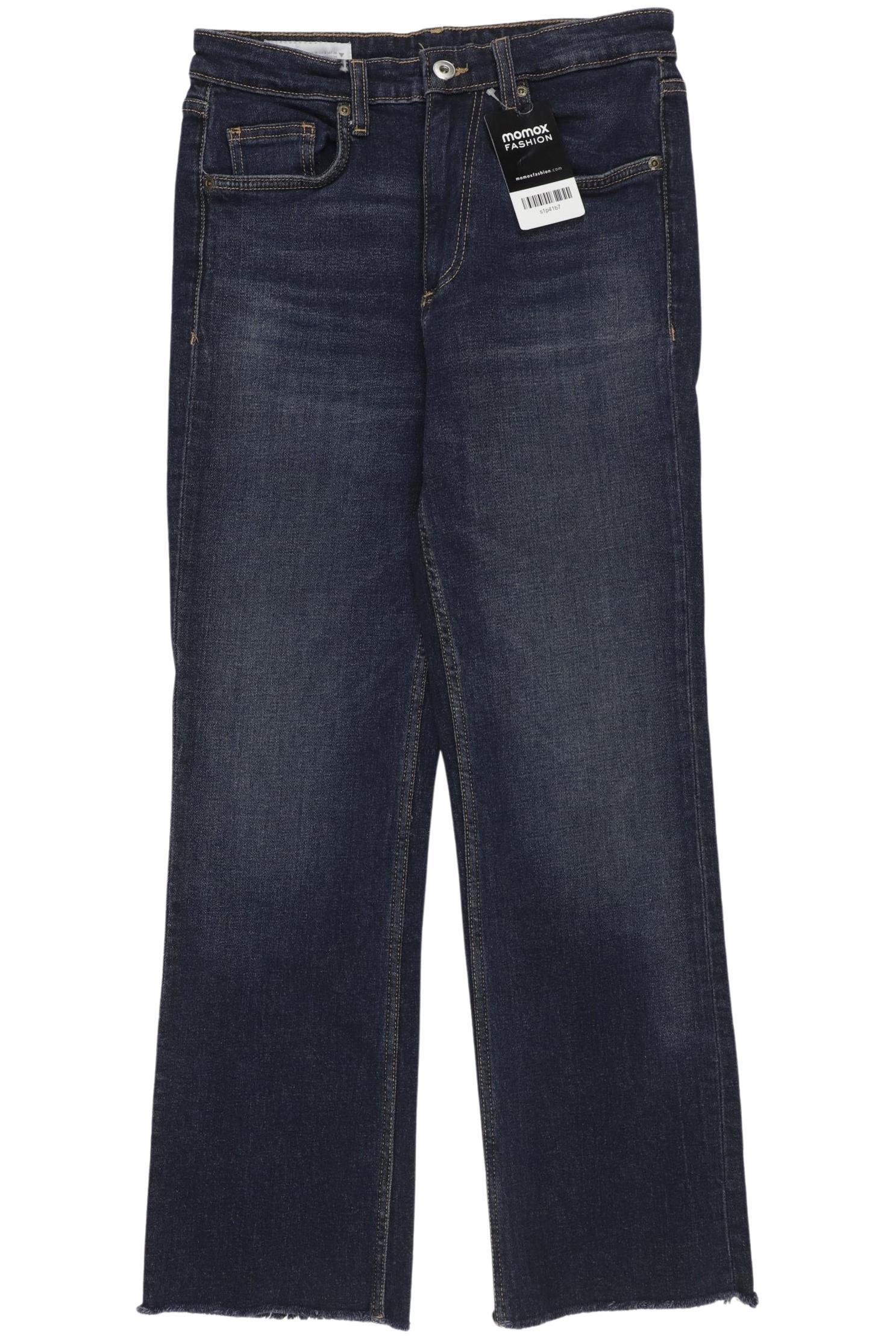 

Zara Damen Jeans, marineblau, Gr. 36