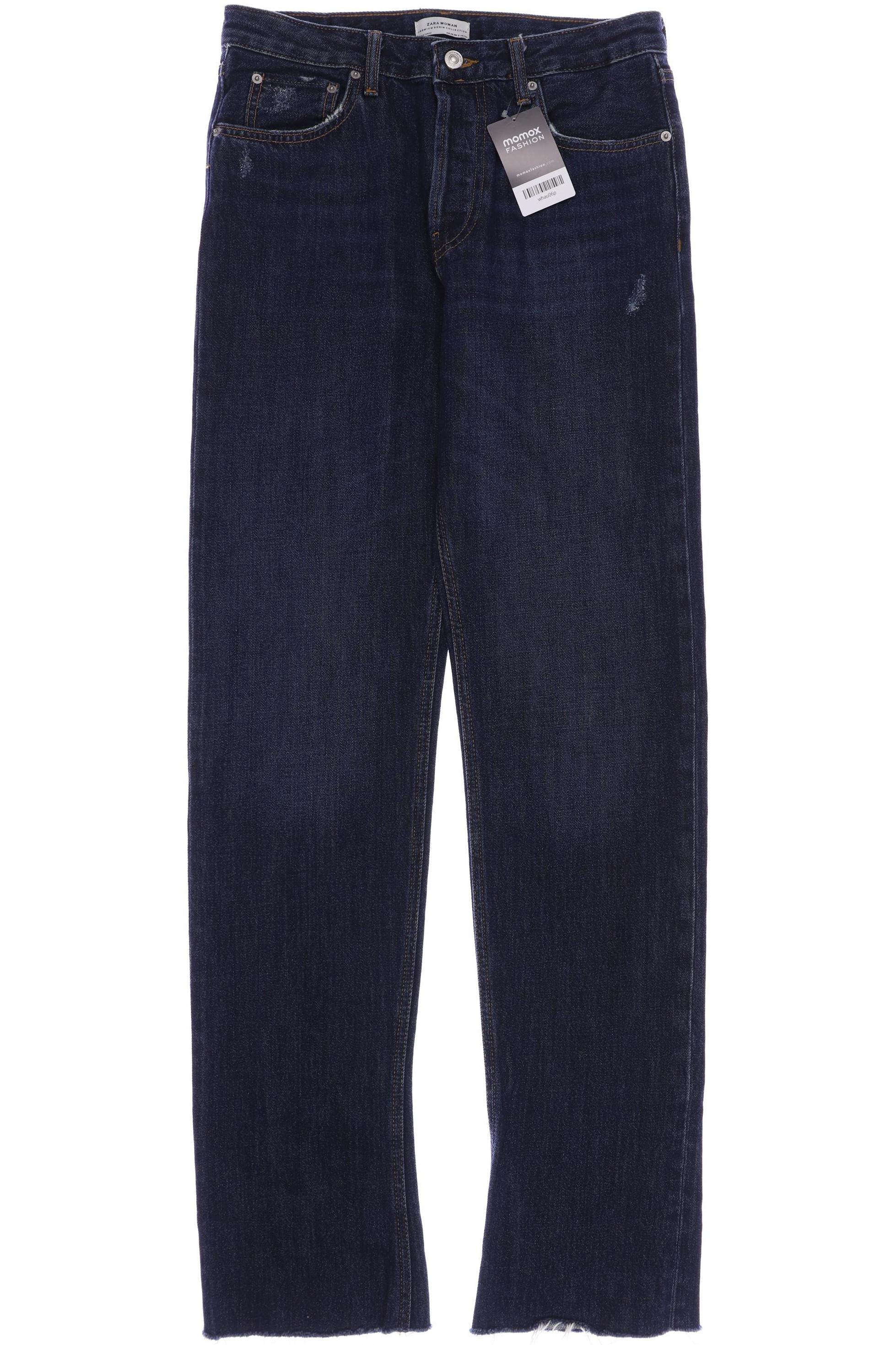 

Zara Damen Jeans, marineblau, Gr. 38