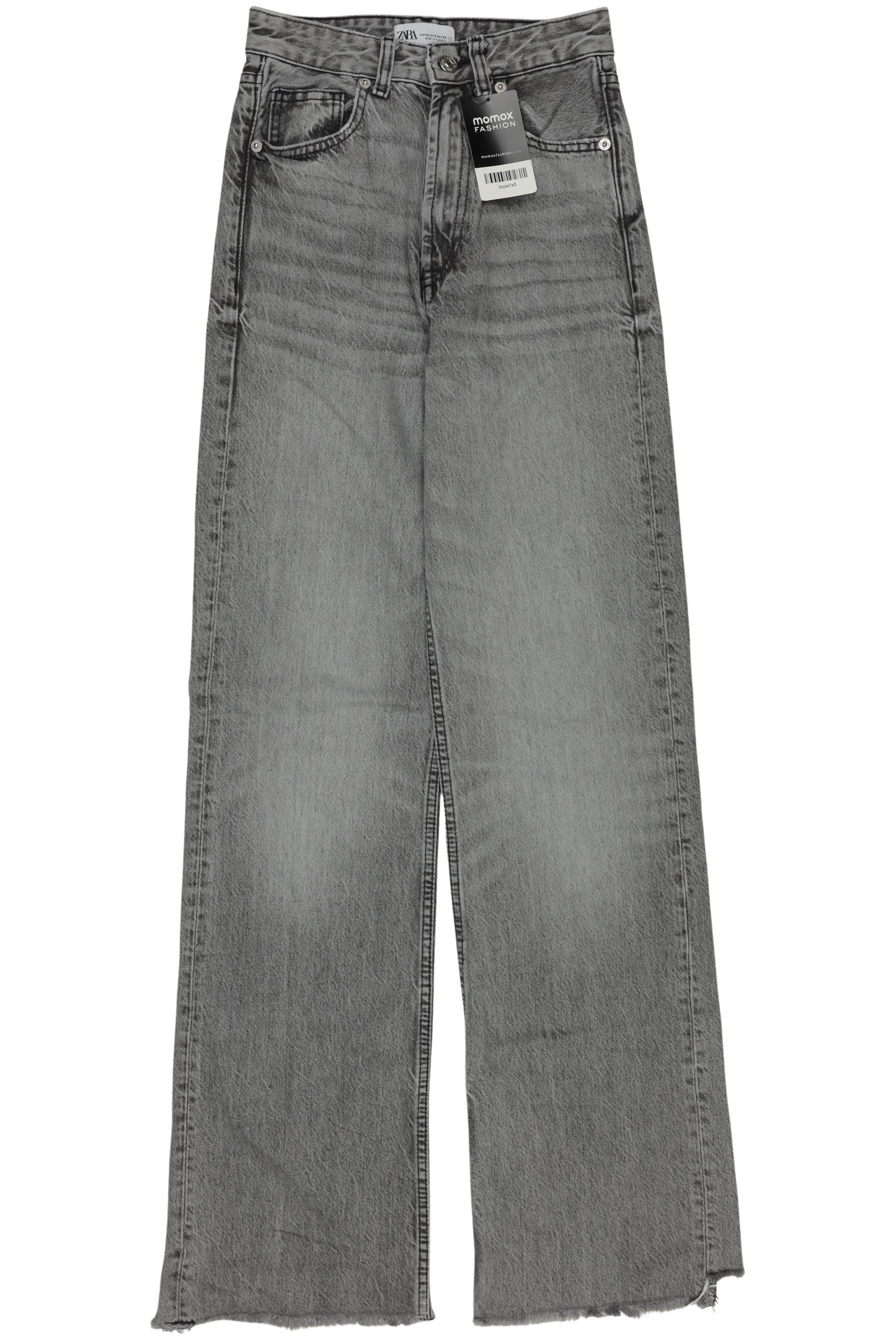 

Zara Damen Jeans, grau, Gr. 32
