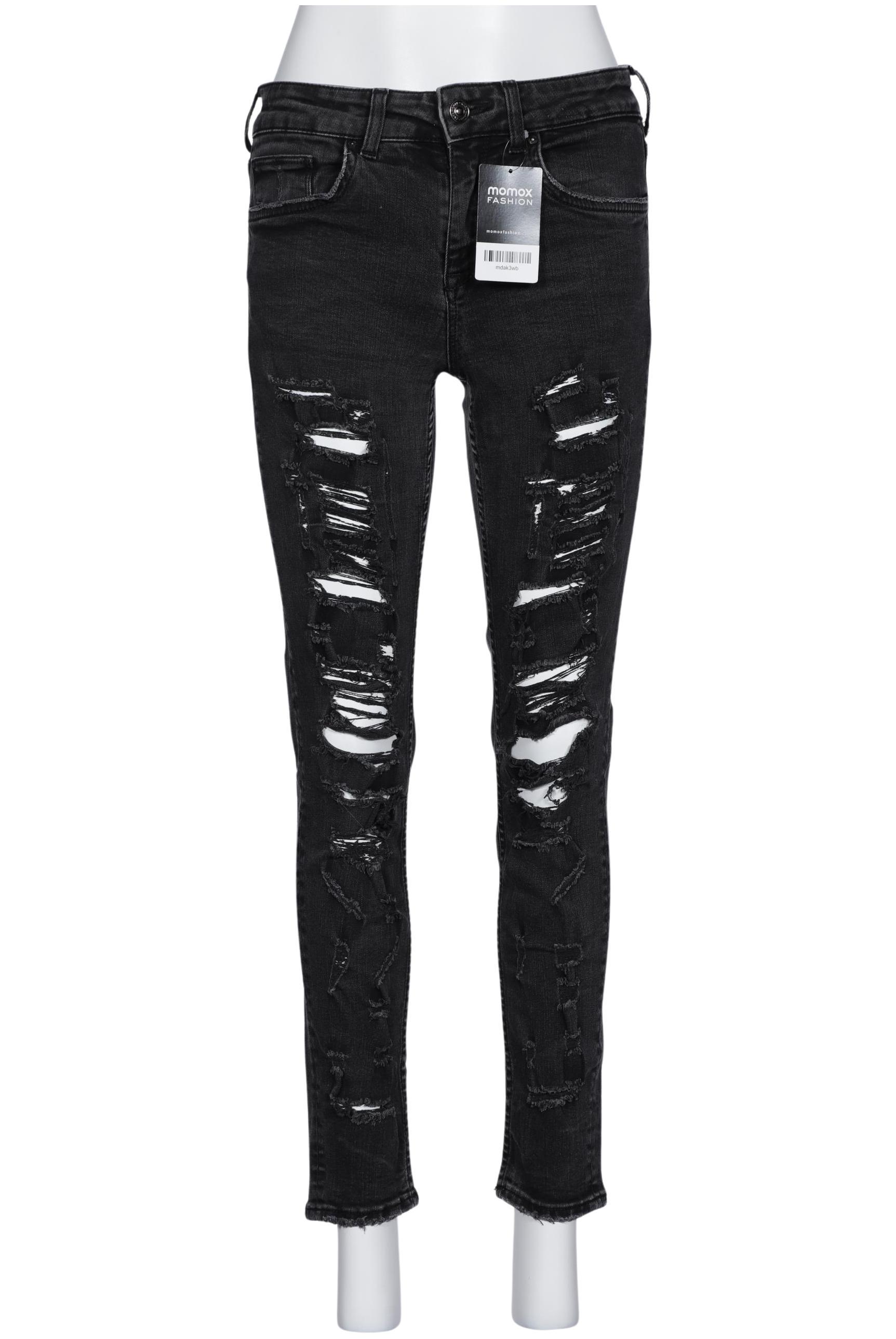 

Zara Damen Jeans, schwarz, Gr. 38